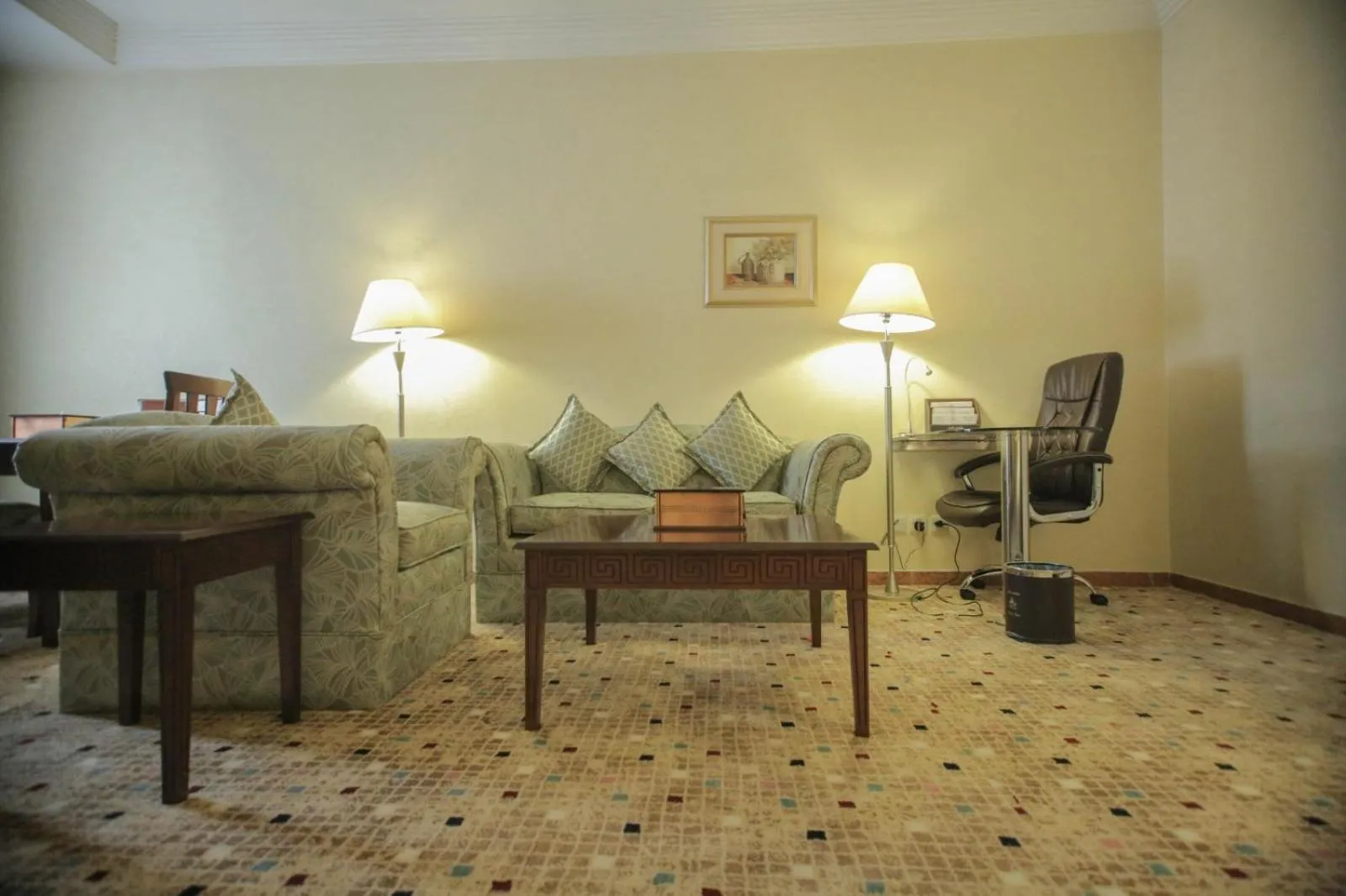 Seating area in Qasr Al Sahab