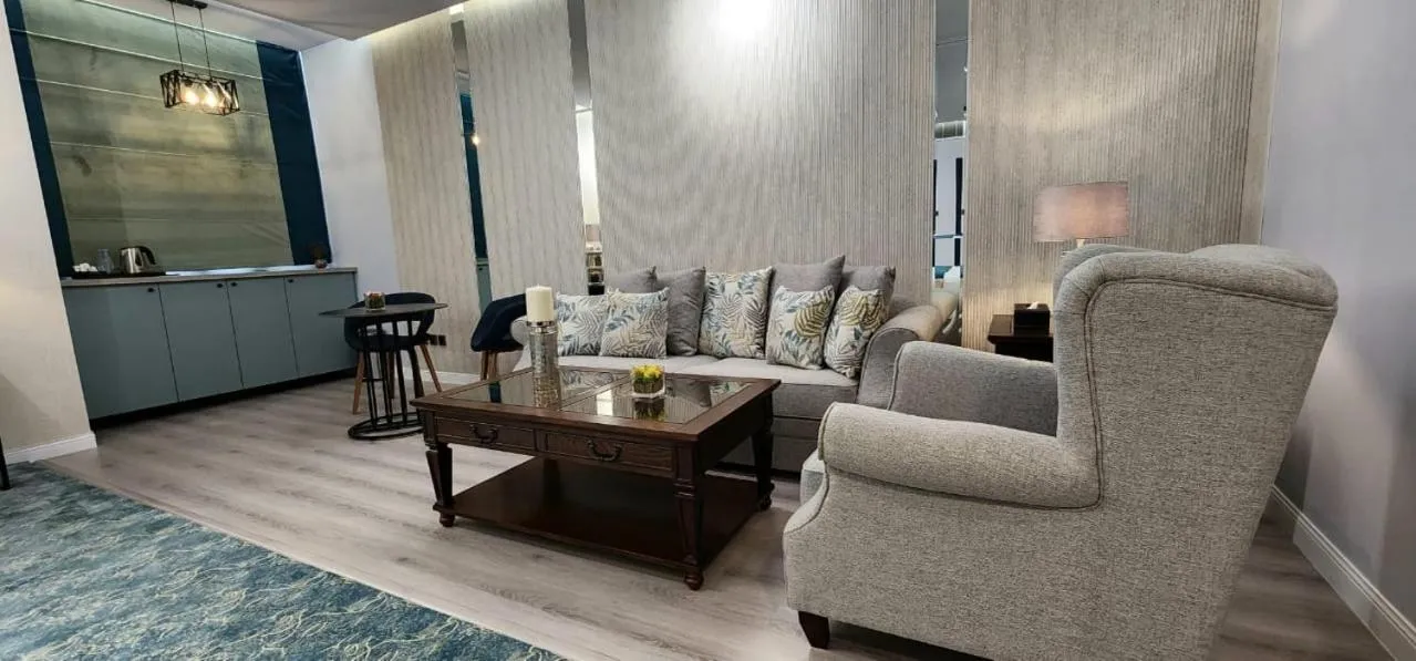 Seating area in Qasr Al Sahab