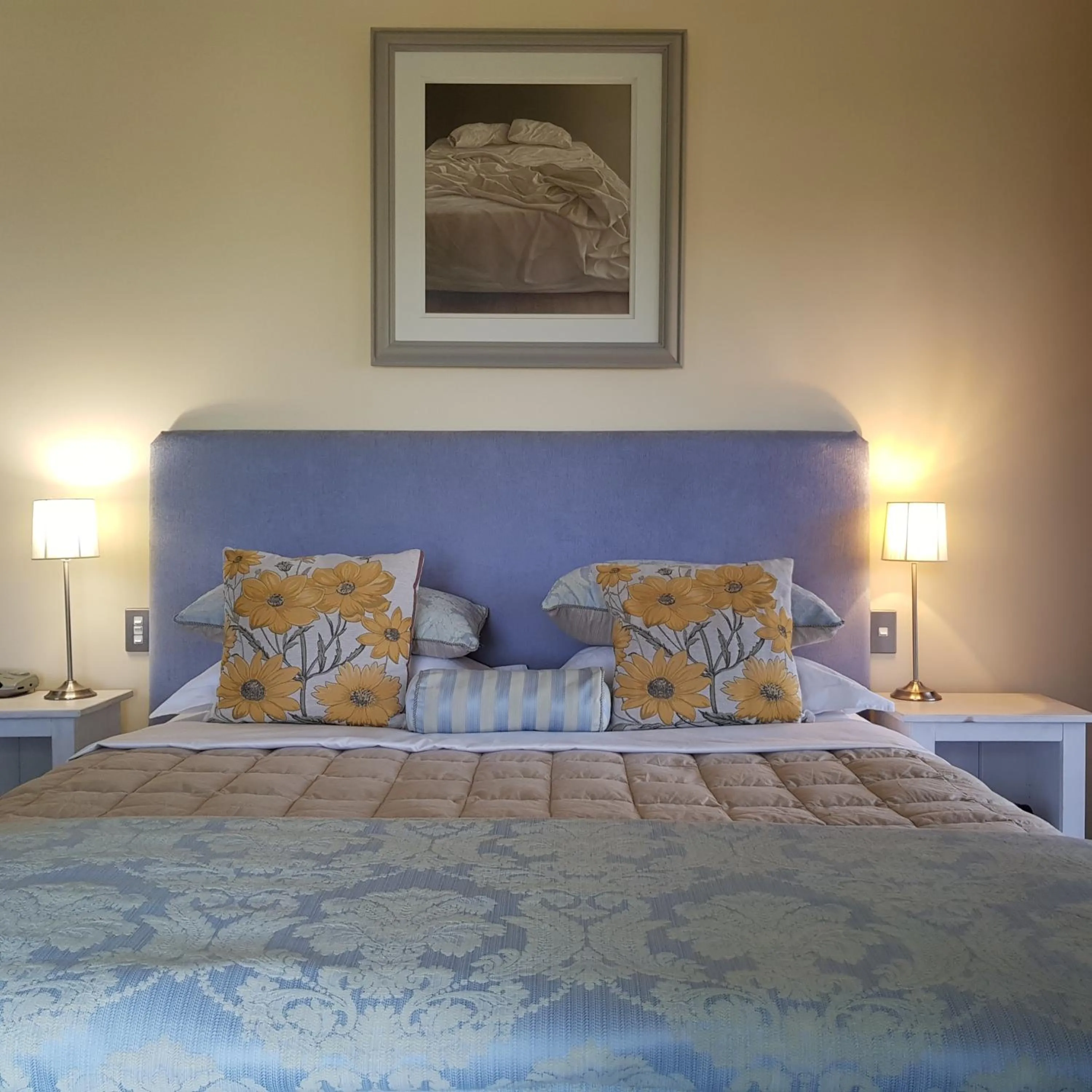 Bed in Hawkdun Rise Vineyard & Accommodation