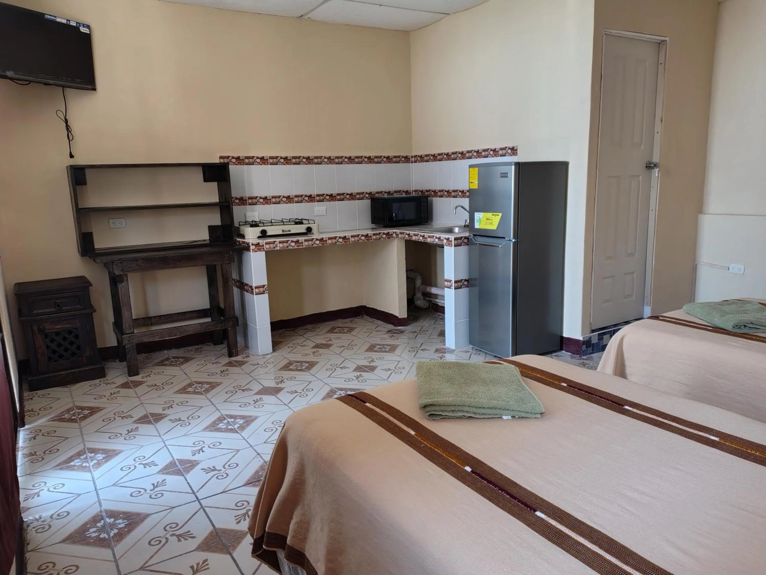 Kitchen or kitchenette, Bed in Casa Elefante Dormido