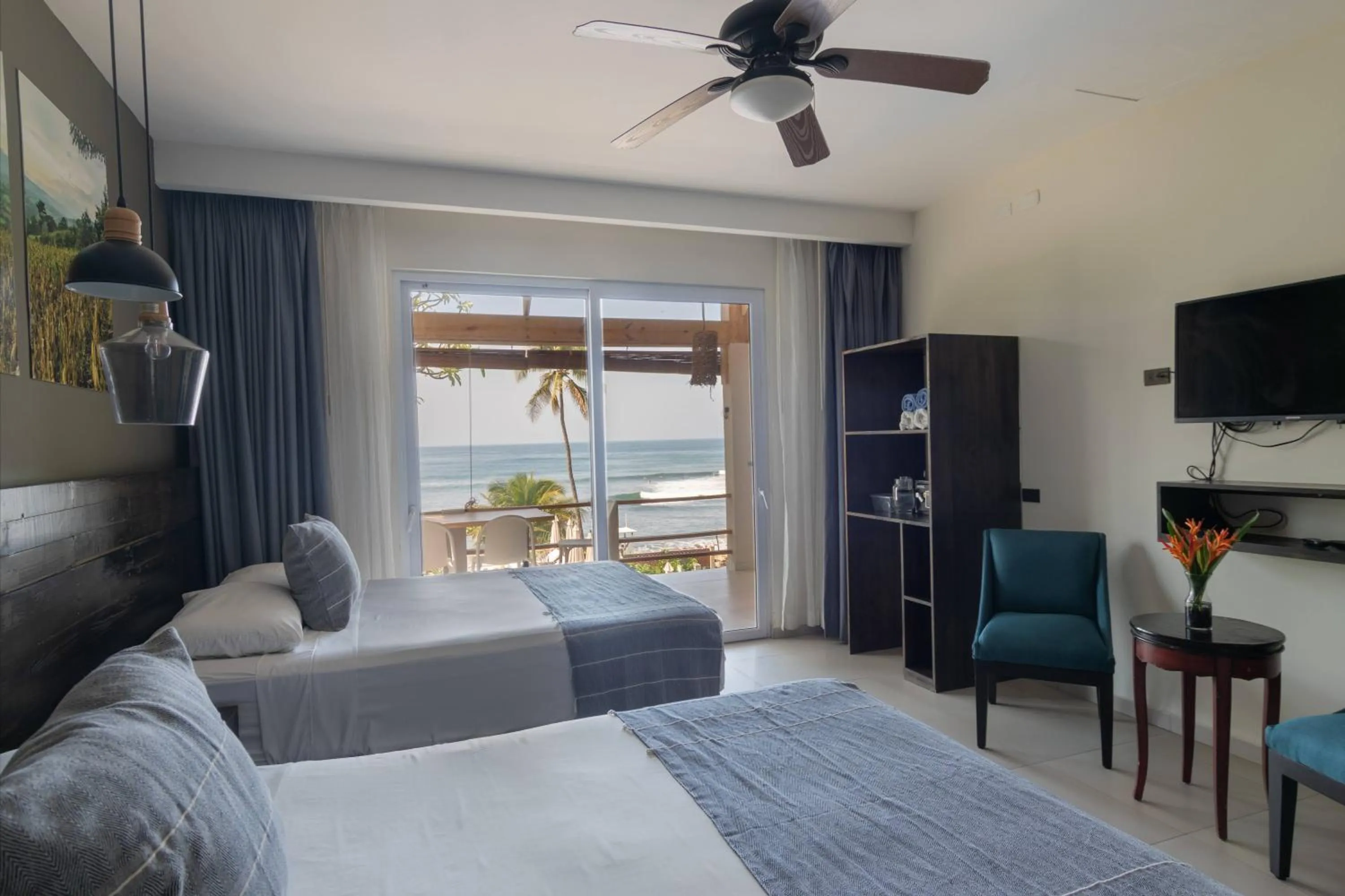 Bed in Palo Verde Sustainable Hotel