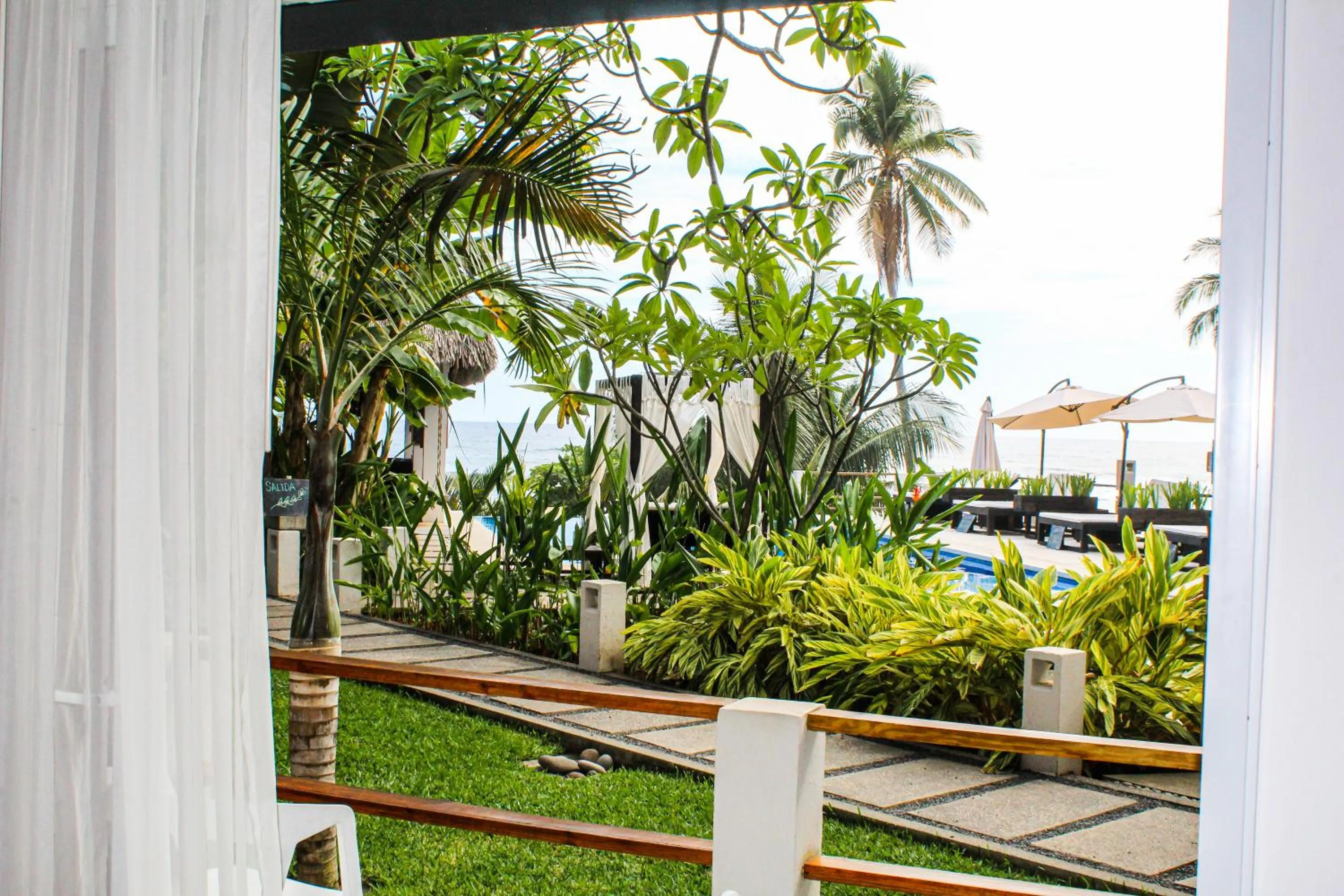 Garden view in Palo Verde Sustainable Hotel