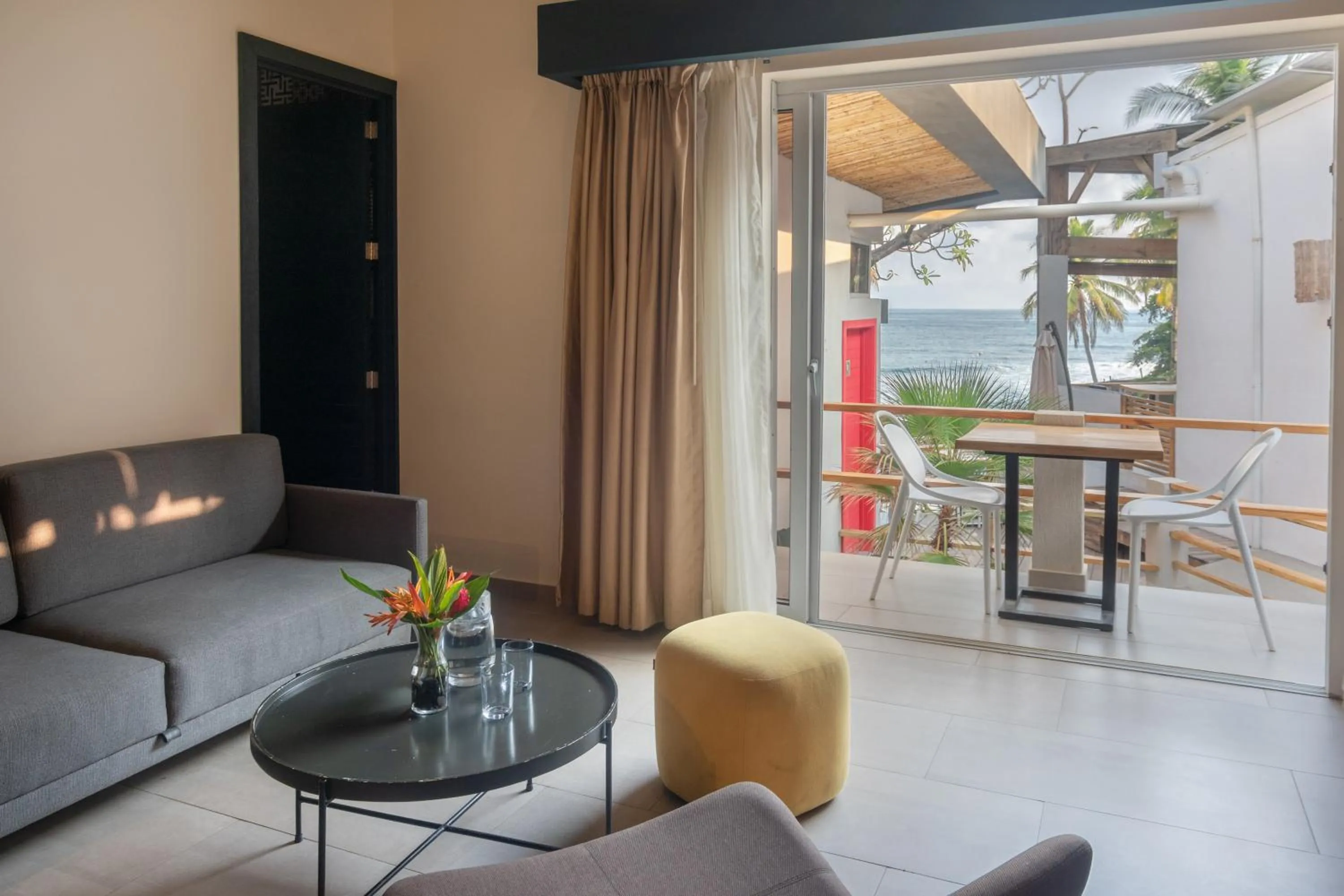 Living room in Palo Verde Sustainable Hotel