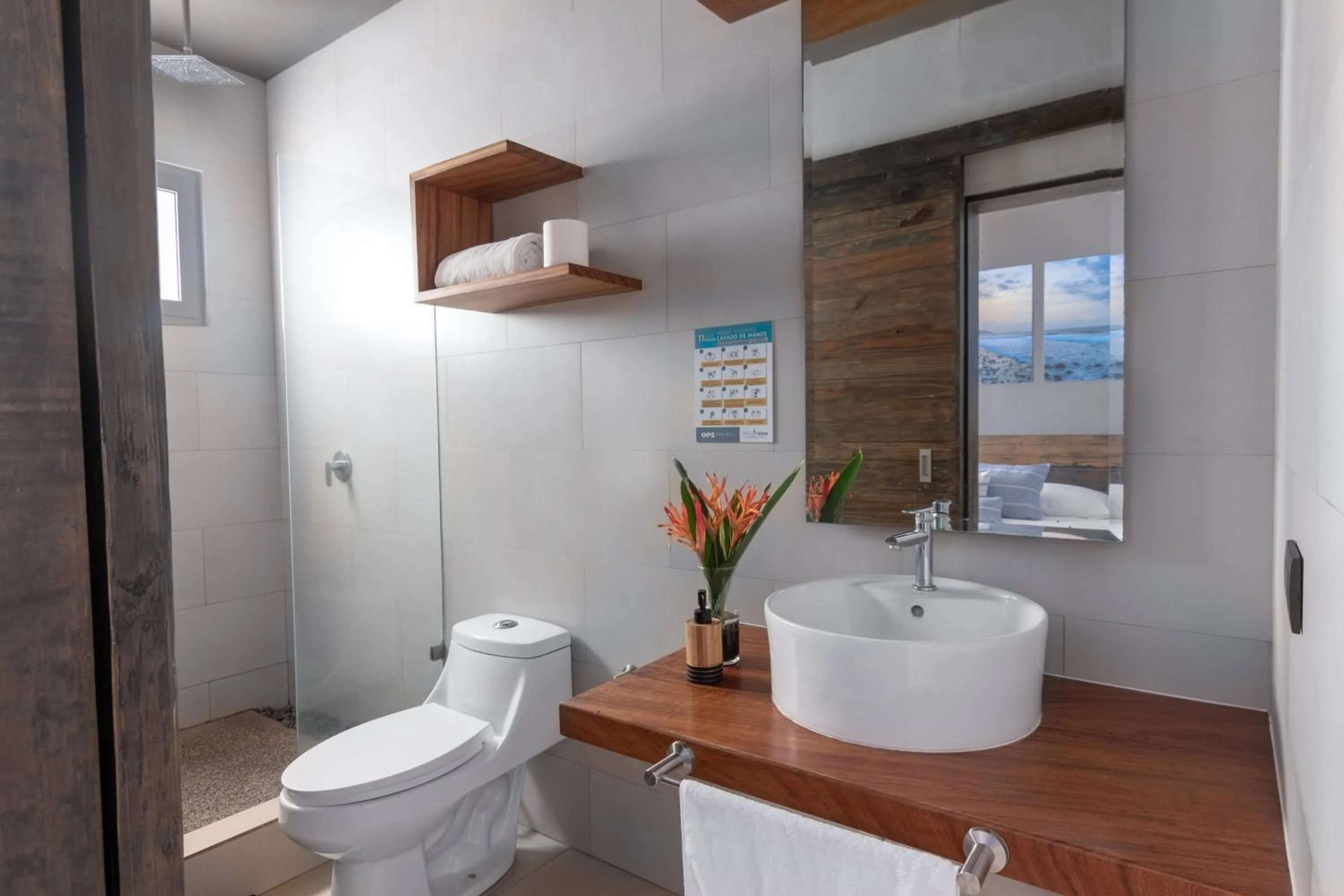 Bathroom in Palo Verde Sustainable Hotel