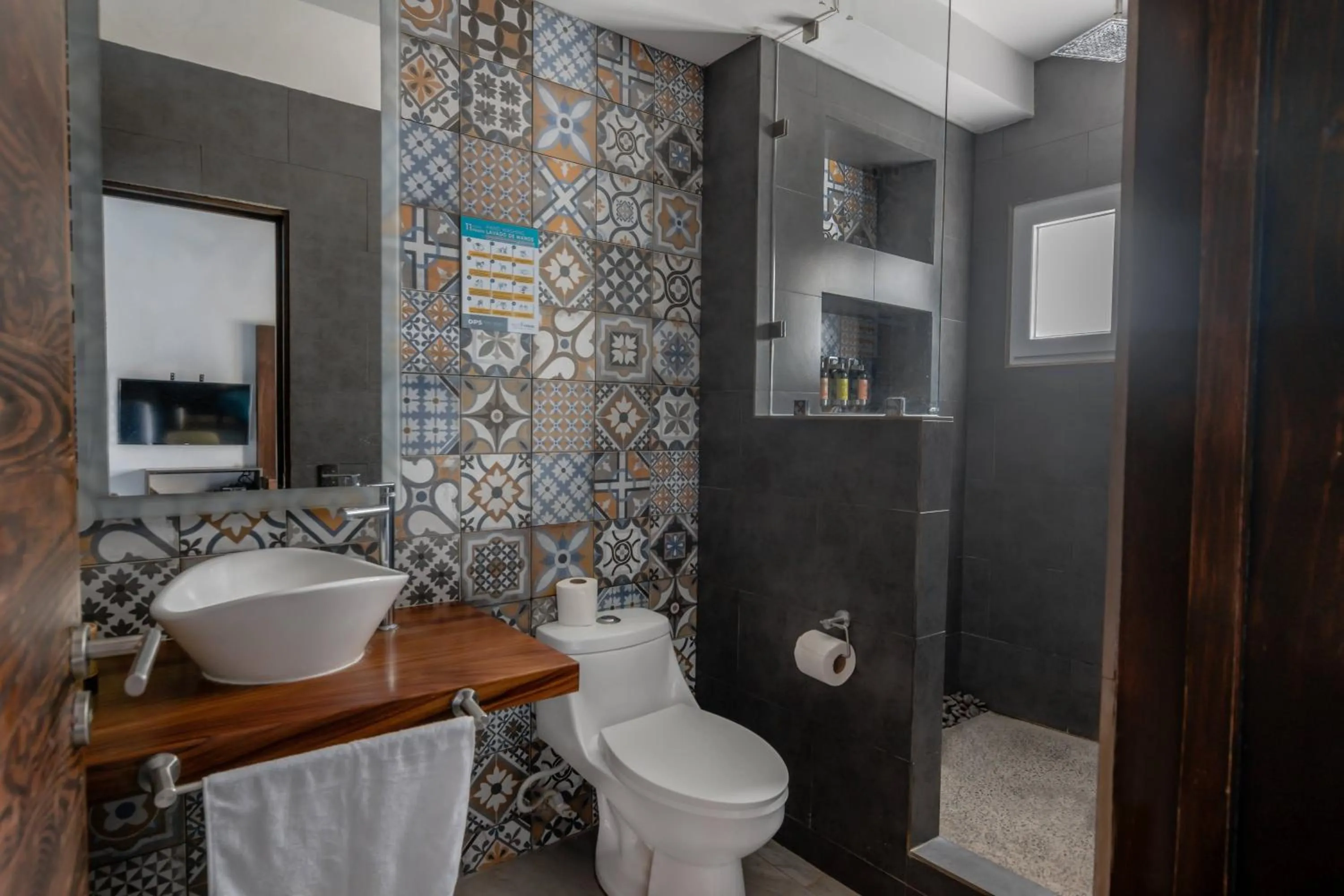 Bathroom in Palo Verde Sustainable Hotel