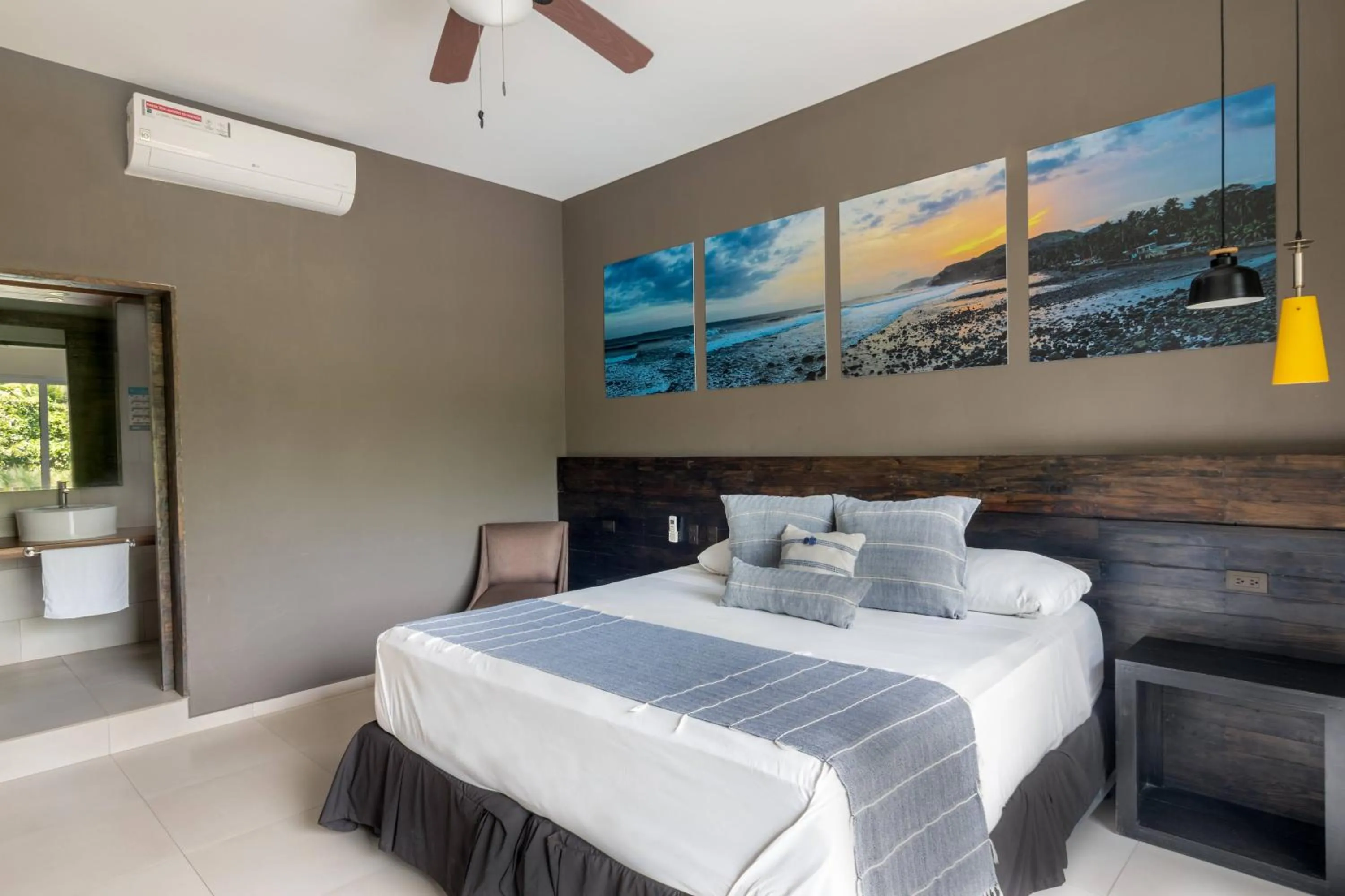 Bed in Palo Verde Sustainable Hotel