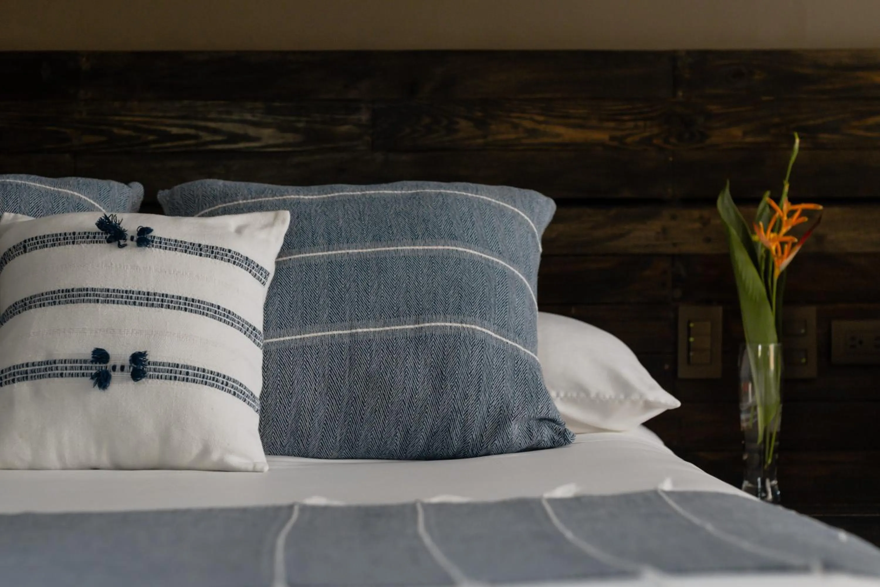 Bed in Palo Verde Sustainable Hotel