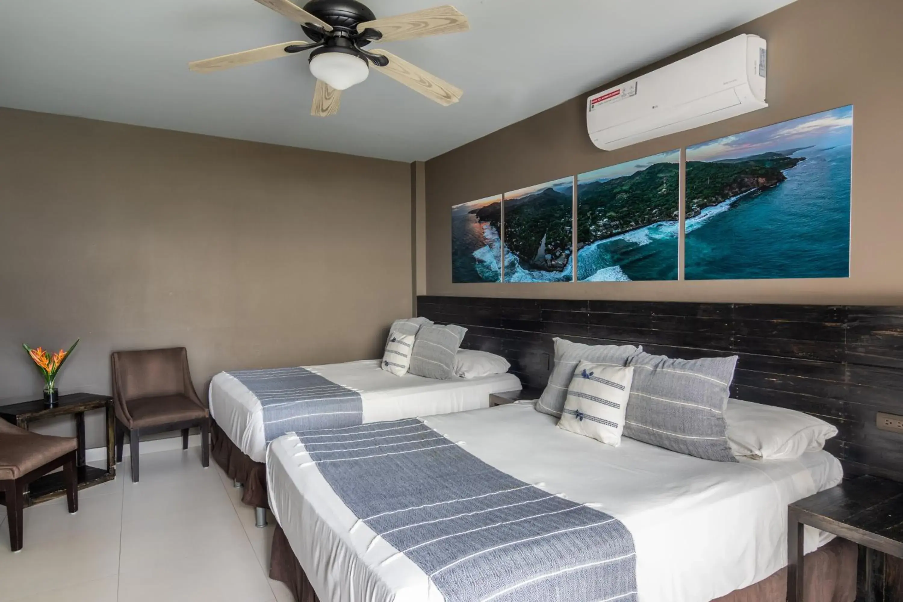 Standard Double Room with Two Double Beds in Palo Verde Sustainable Hotel Standard Double Room with Two Double Beds in Palo Verde Sustainable Hotel