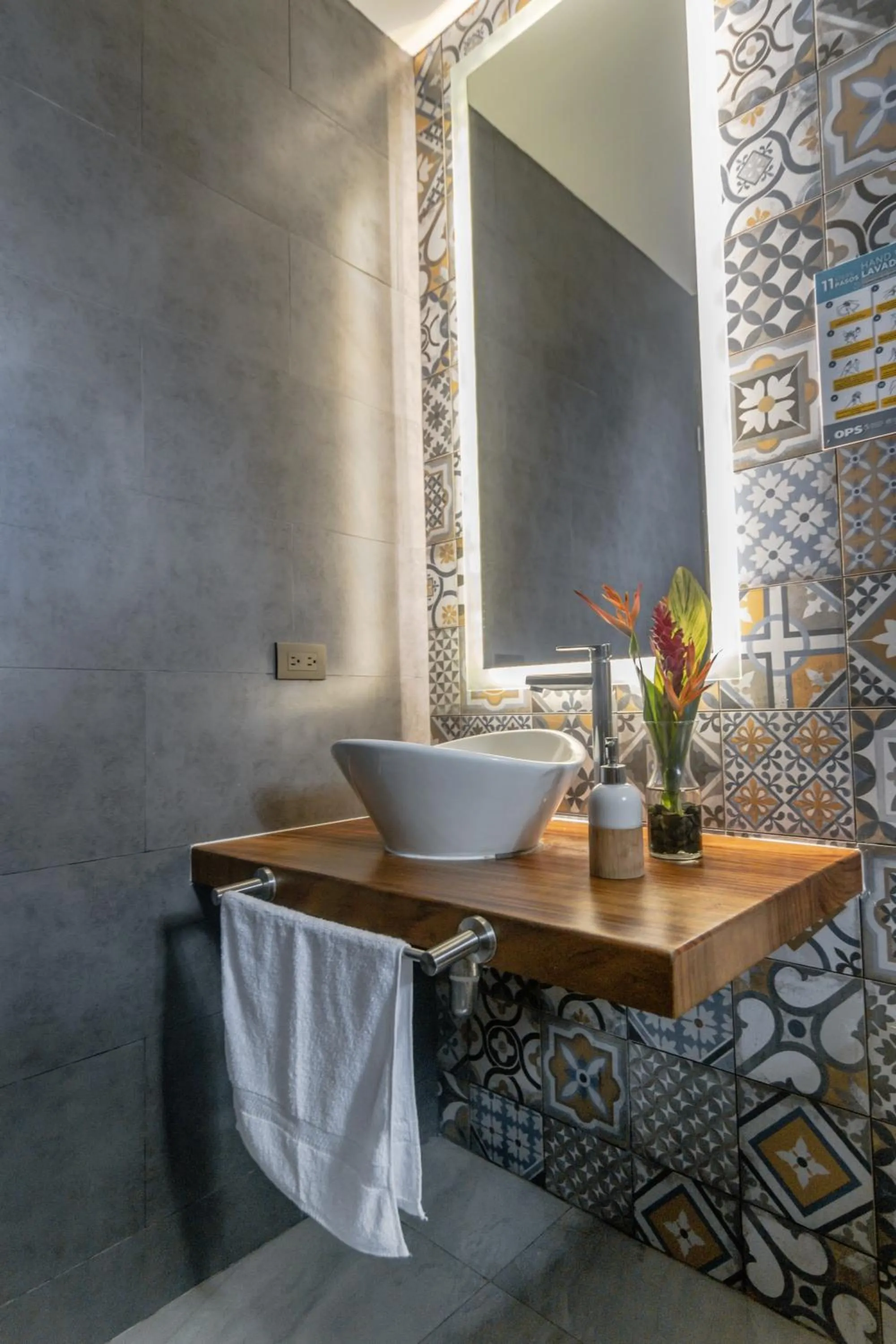 Bathroom in Palo Verde Sustainable Hotel