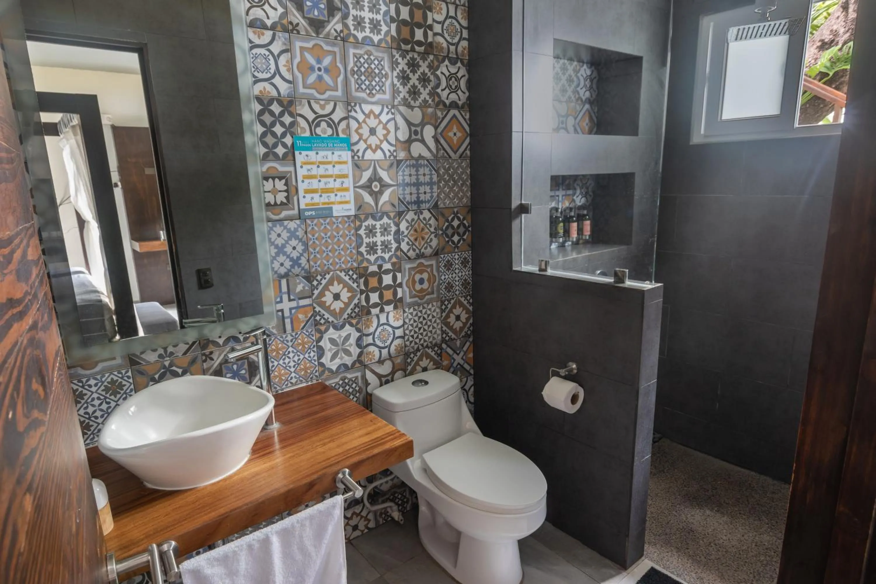 Bathroom in Palo Verde Sustainable Hotel