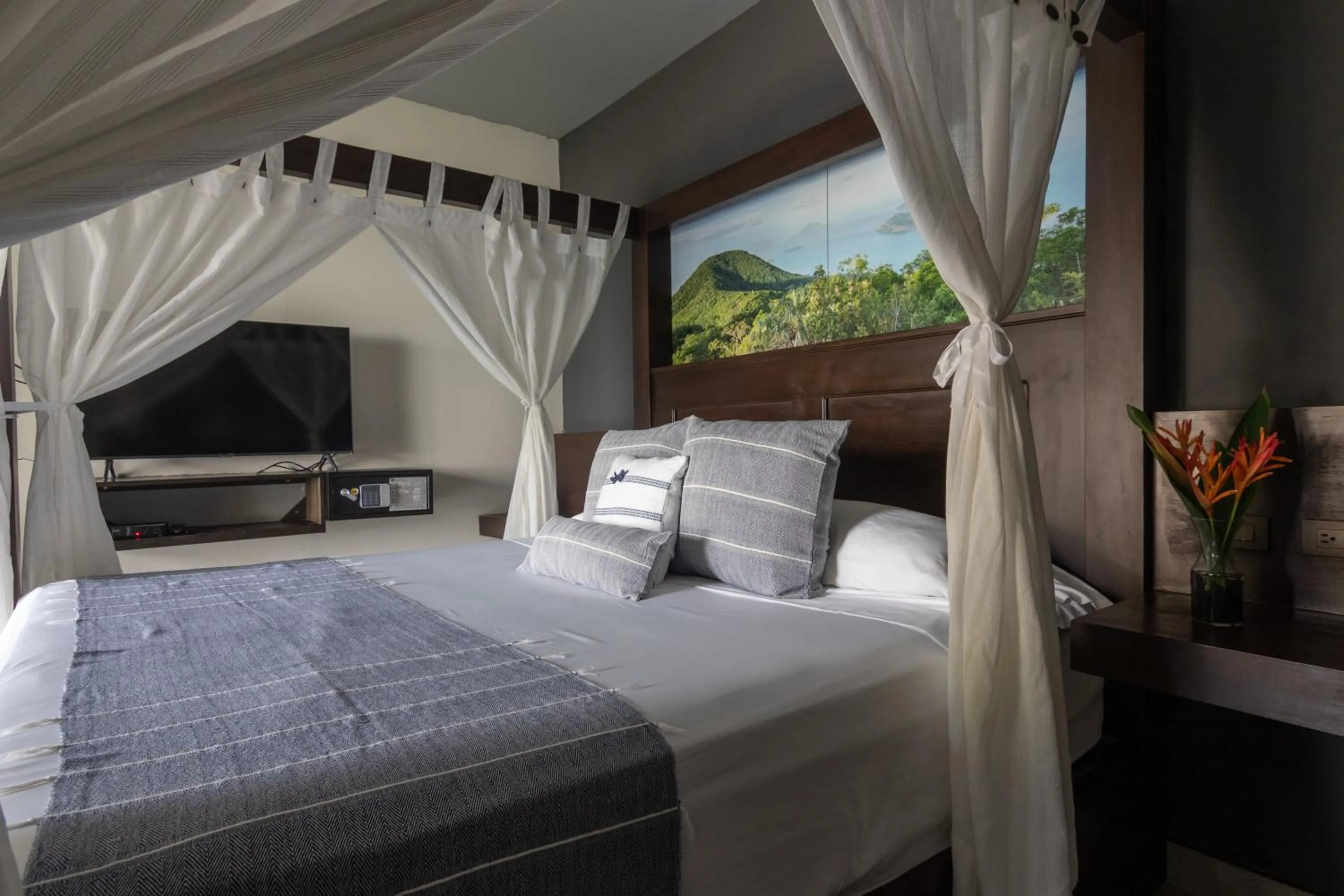 Bed in Palo Verde Sustainable Hotel