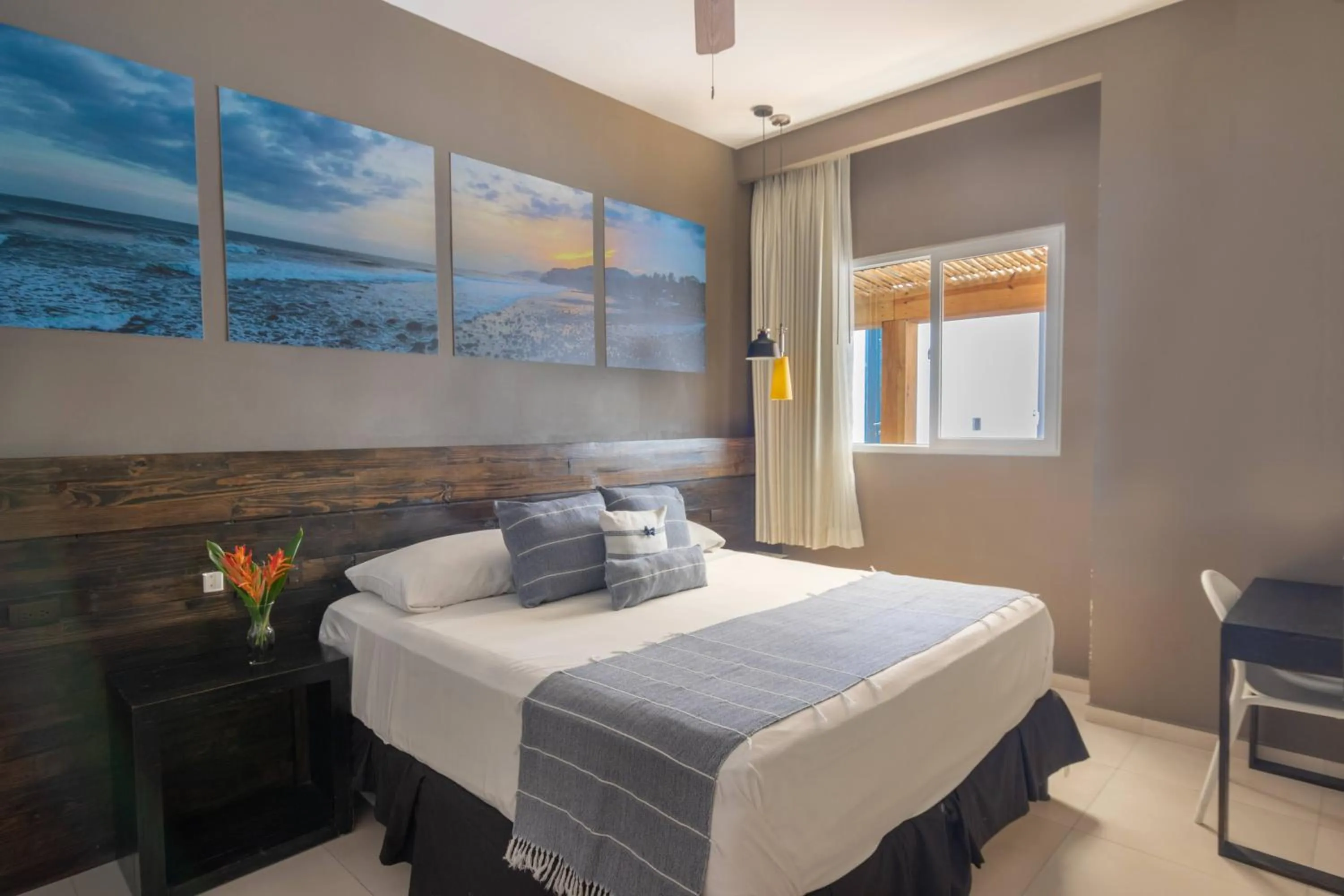 Bed in Palo Verde Sustainable Hotel