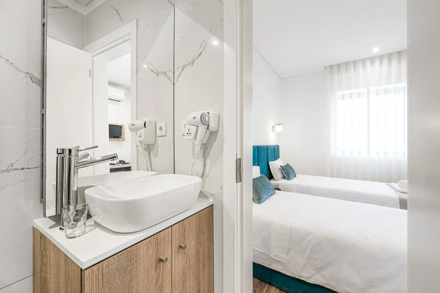 Bed in Hotel Grande Rio