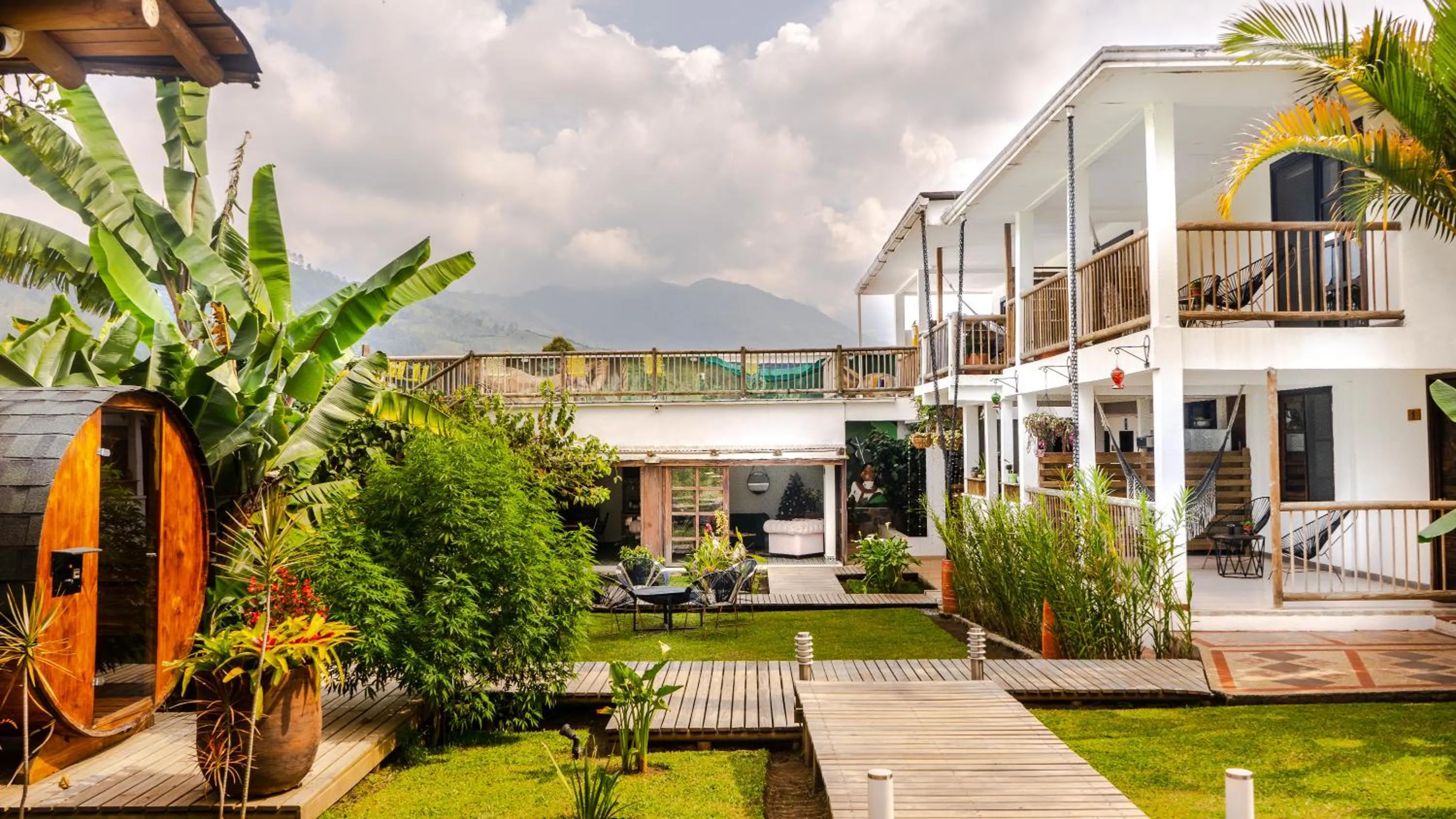 Property building in Terasu Hotel Boutique Salento