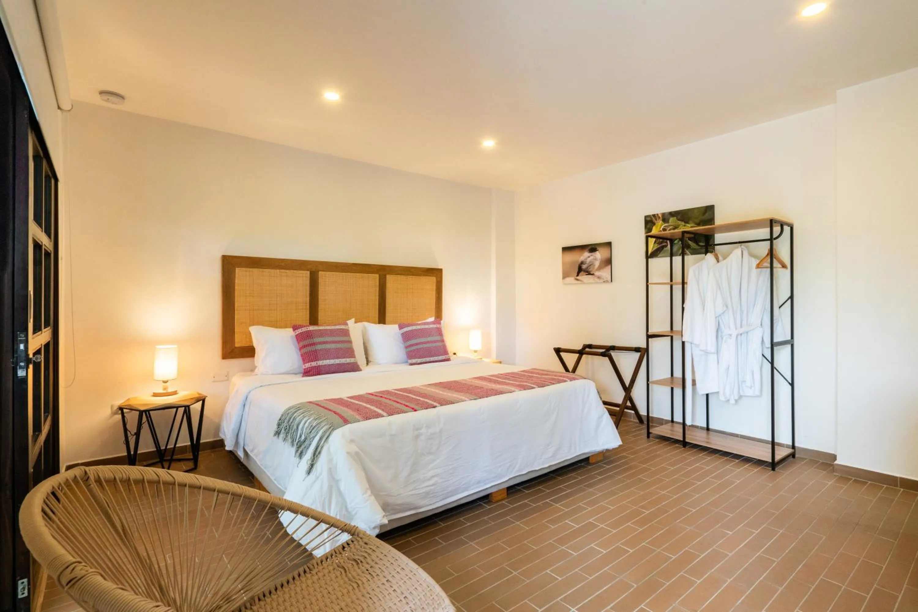 Bed in Terasu Hotel Boutique Salento