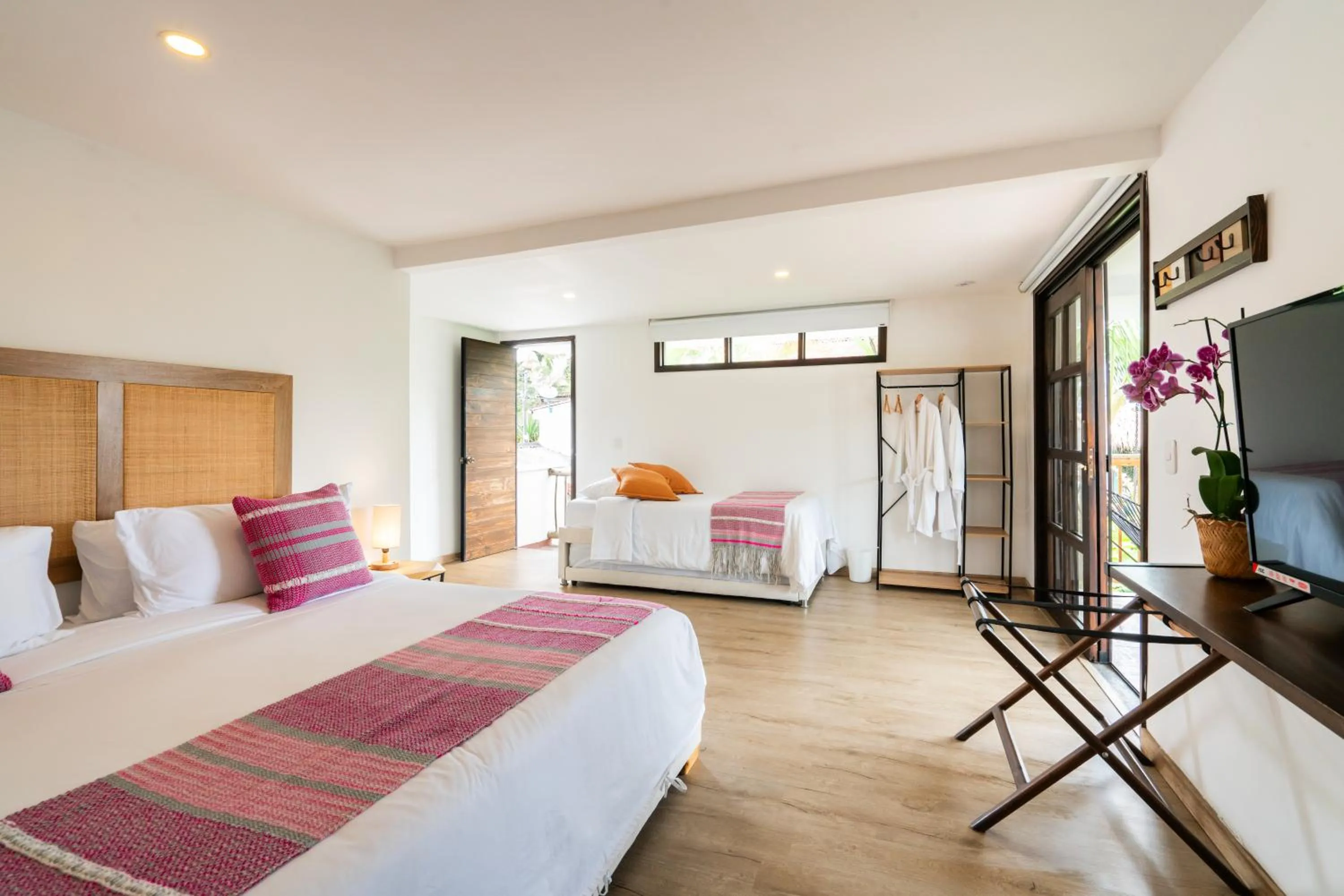 Bed in Terasu Hotel Boutique Salento