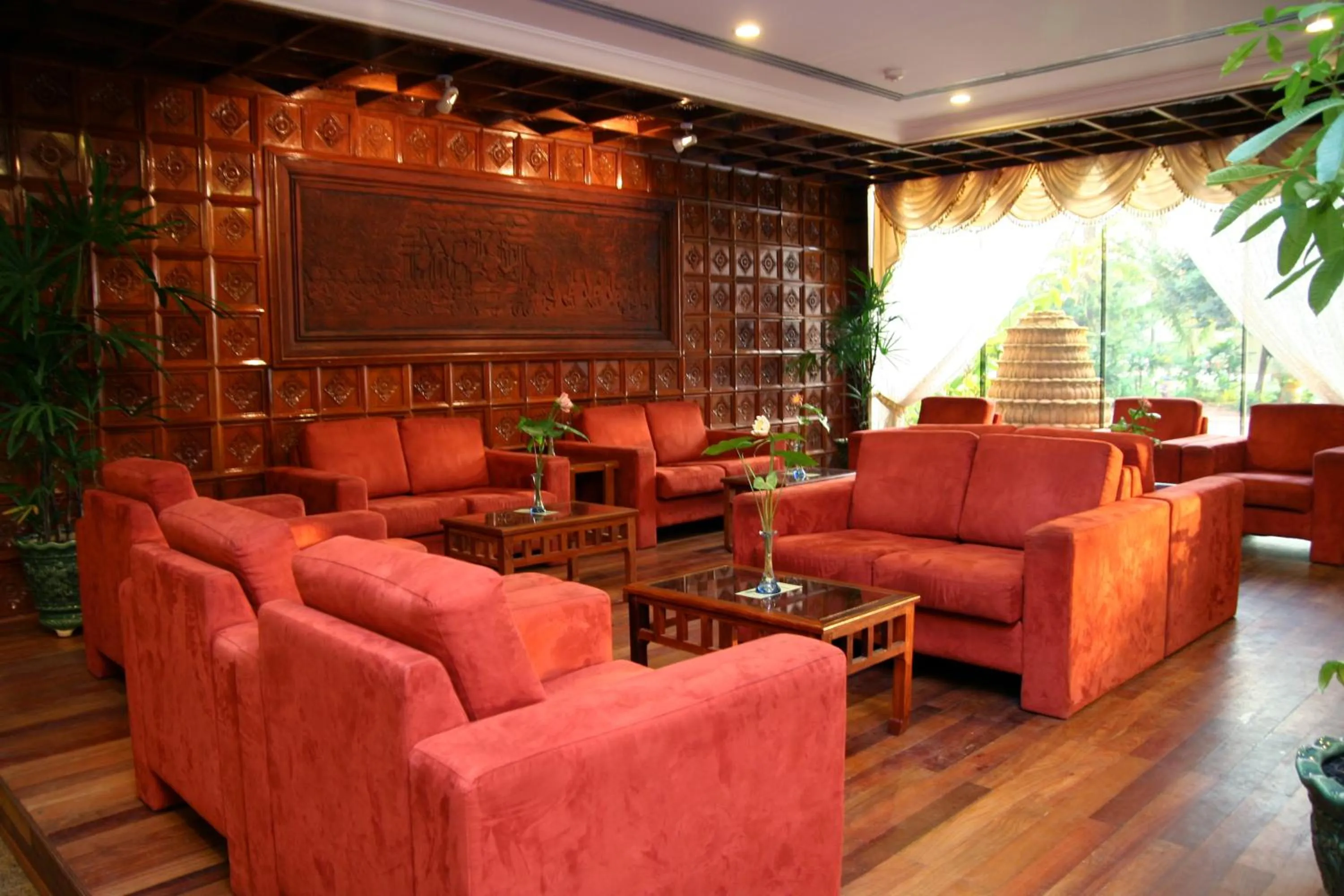 Lobby or reception in Angkor Hotel