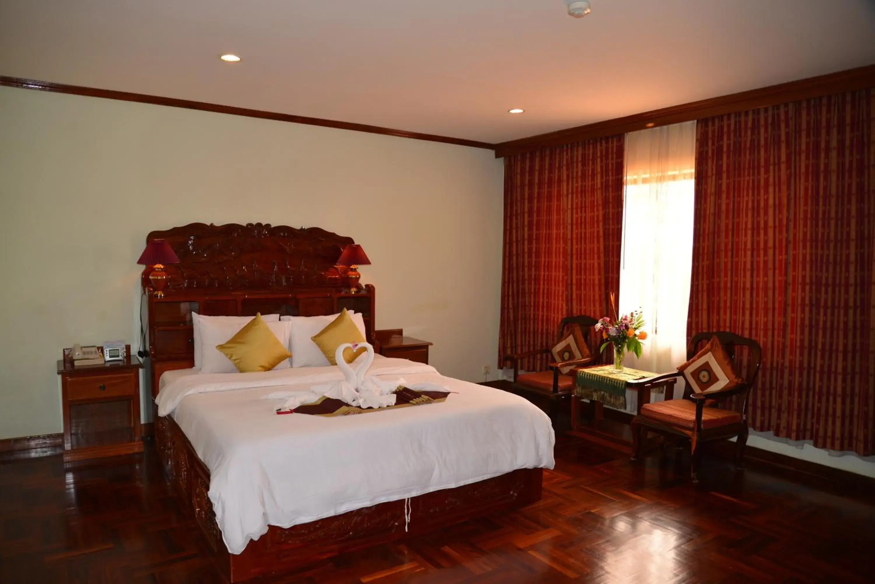 Bedroom, Bed in Angkor Hotel Bedroom, Bed in Angkor Hotel