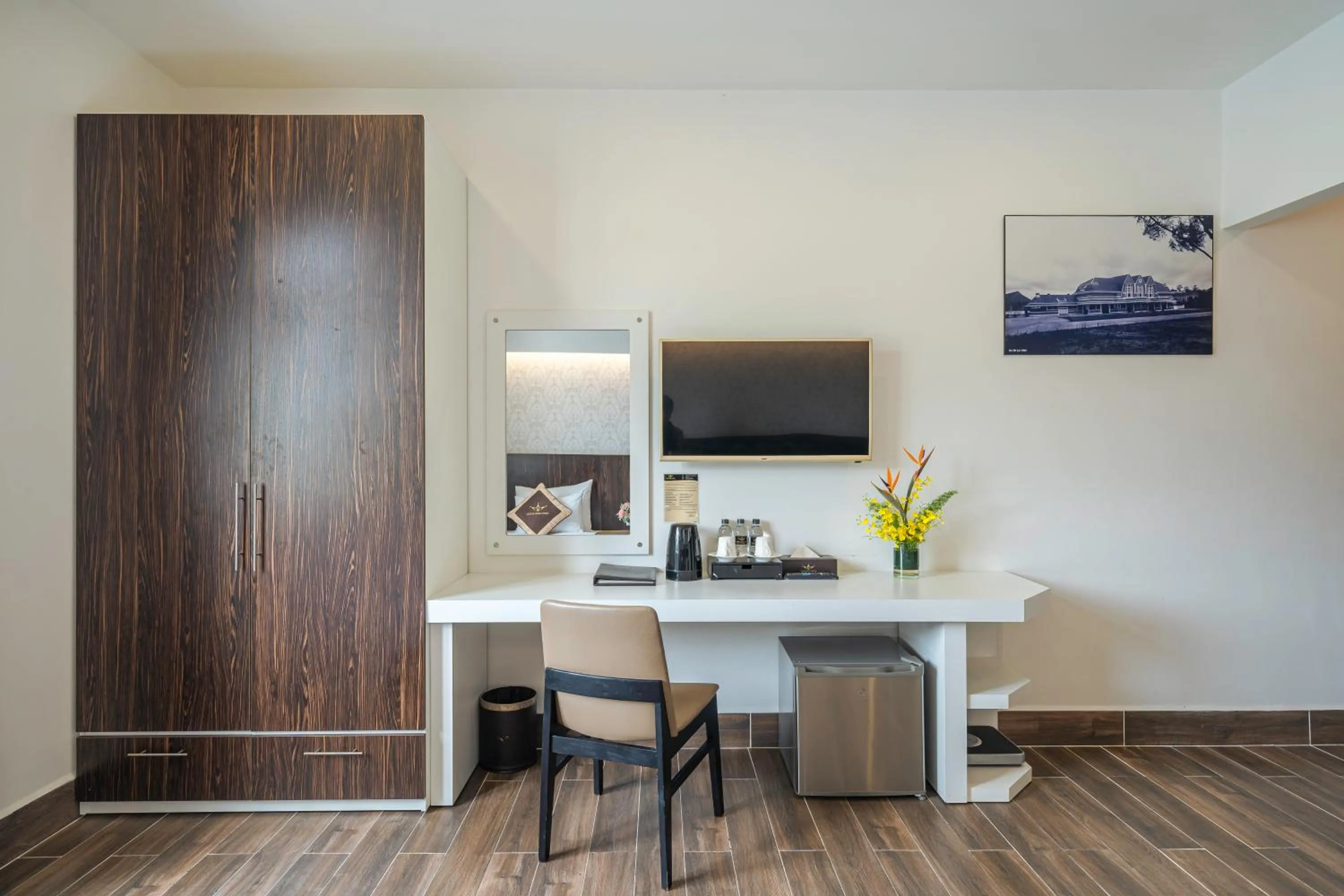 hair dresser in Minh Chien Hotel