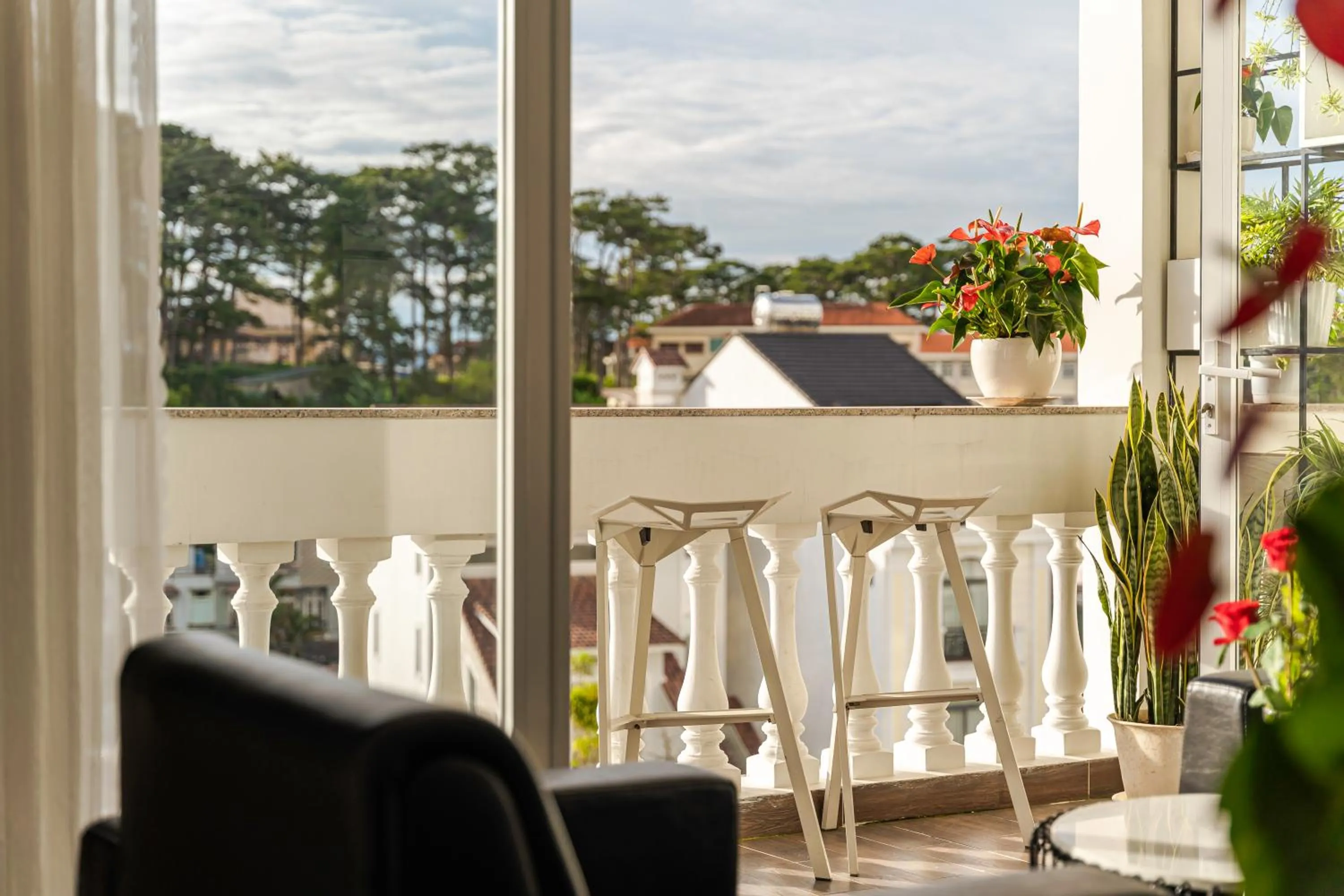 View (from property/room) in Minh Chien Hotel