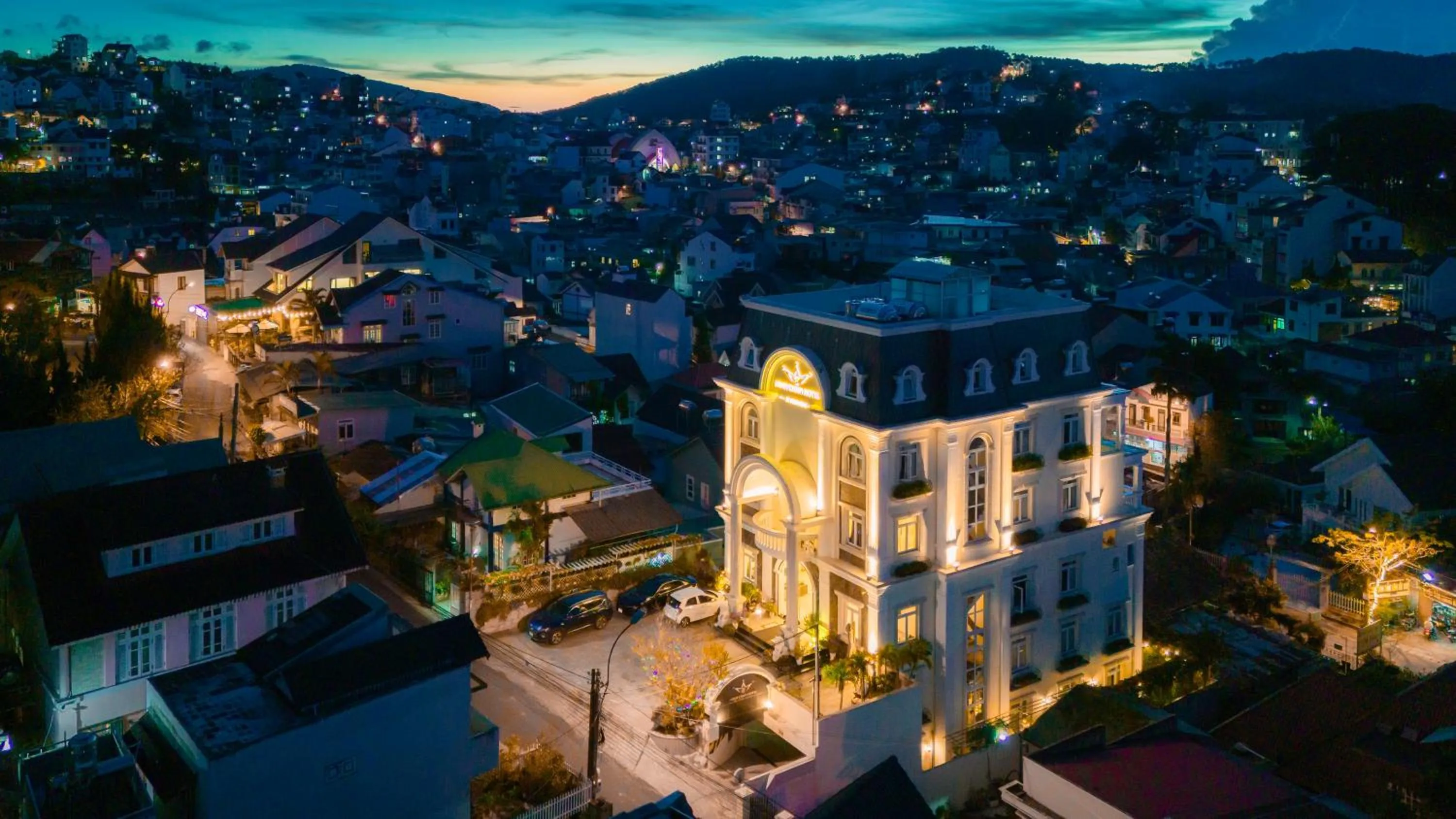 Property building in Minh Chien Hotel