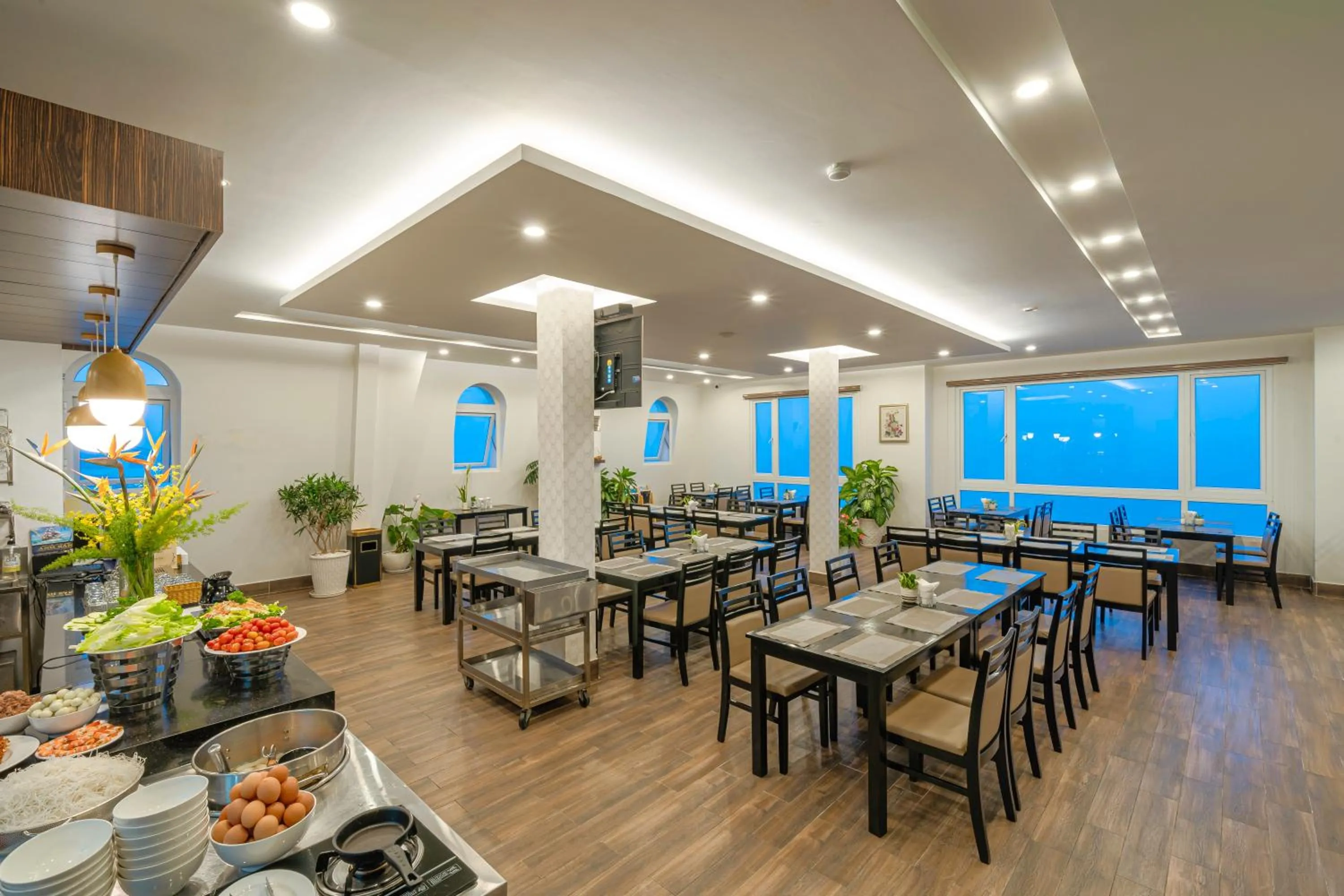 Restaurant/places to eat in Minh Chien Hotel