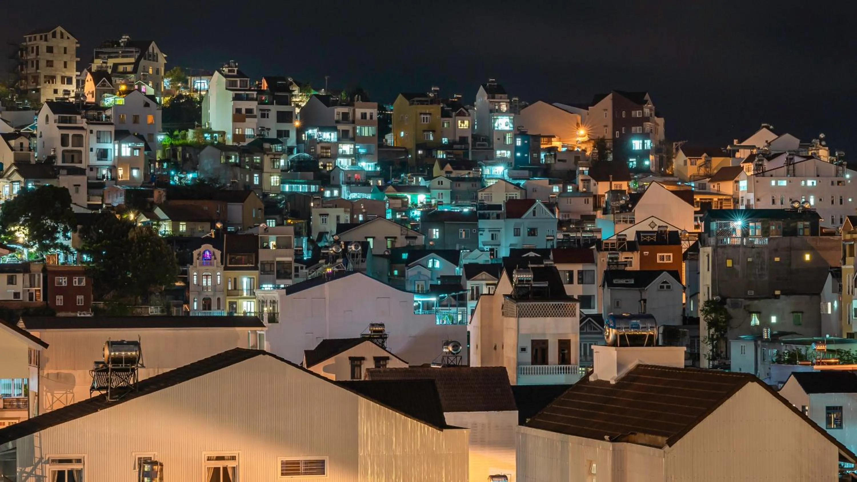 City view in Minh Chien Hotel