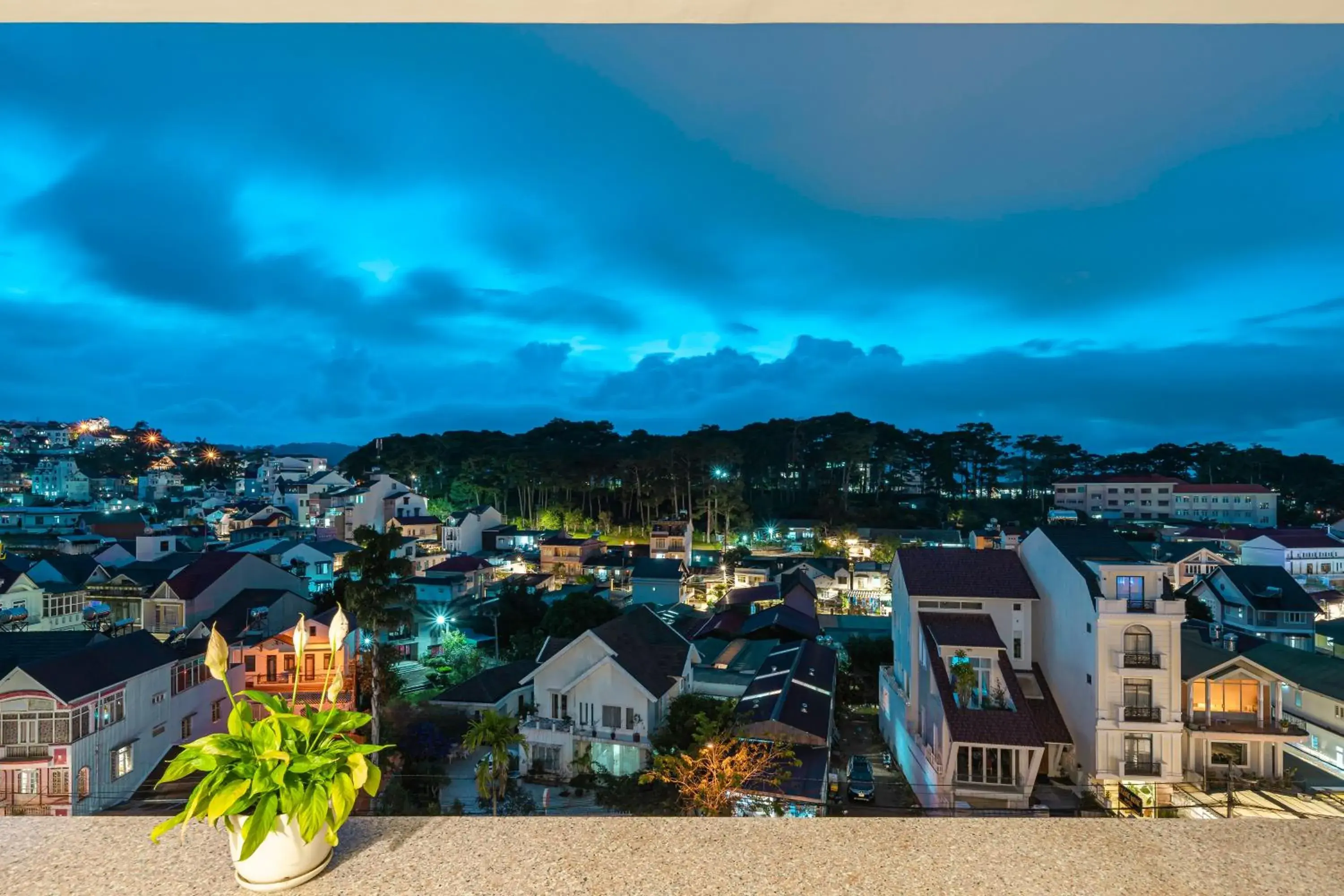 Mountain view in Minh Chien Hotel Mountain view in Minh Chien Hotel