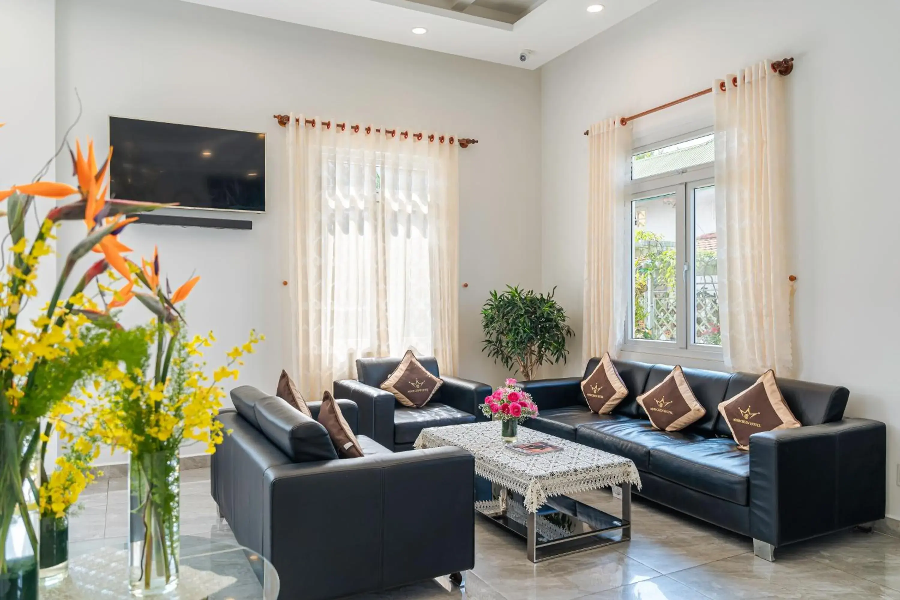 Lobby or reception in Minh Chien Hotel Lobby or reception in Minh Chien Hotel