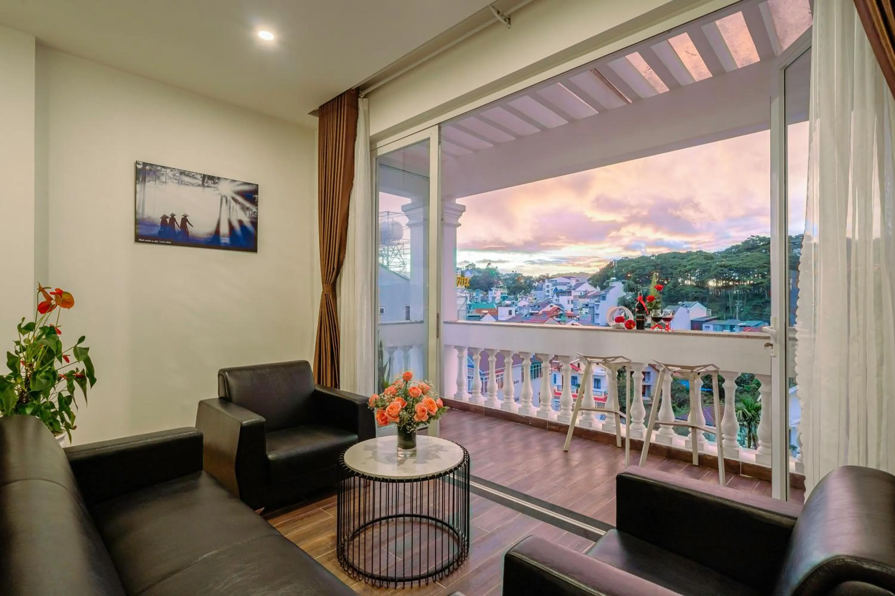 Natural landscape in Minh Chien Hotel