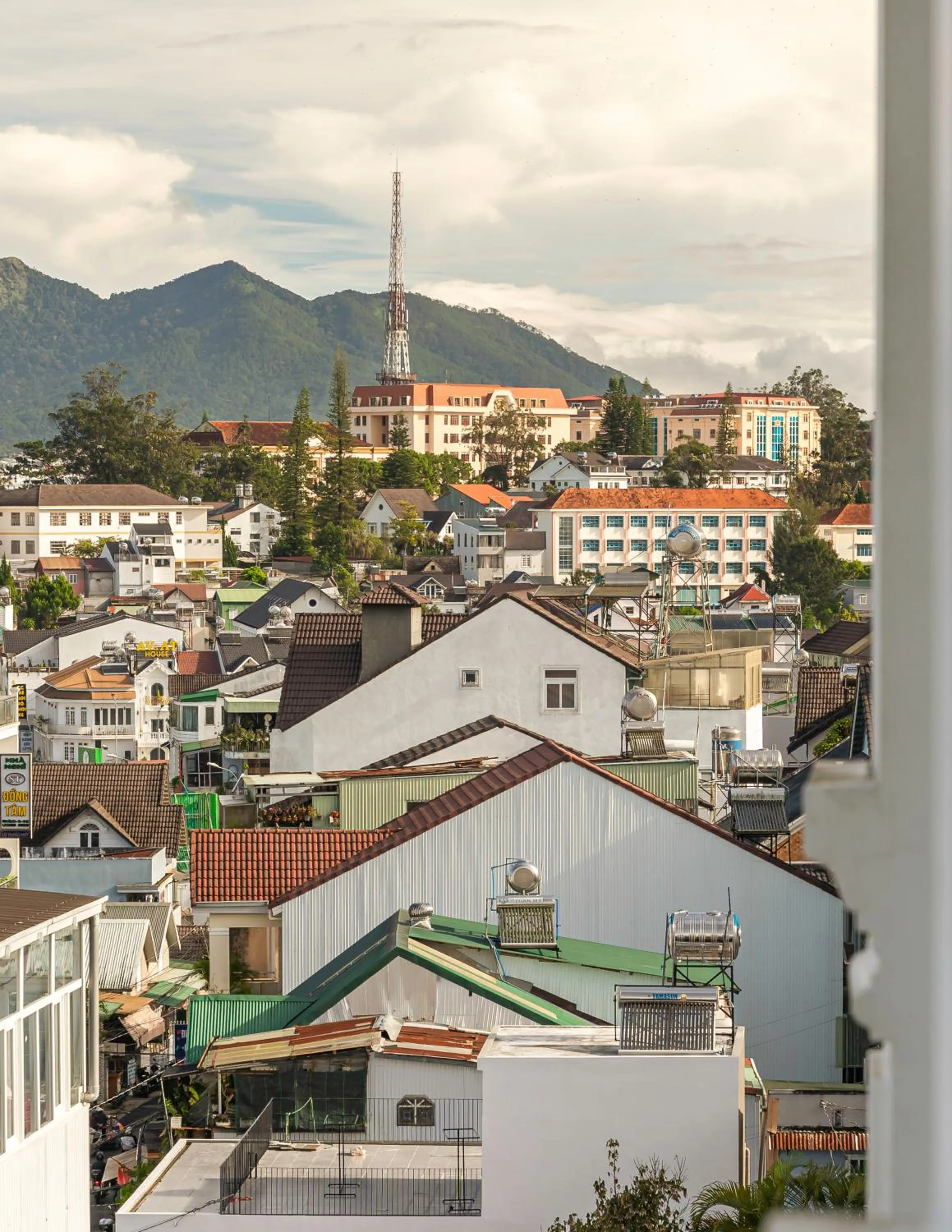 City view in Minh Chien Hotel