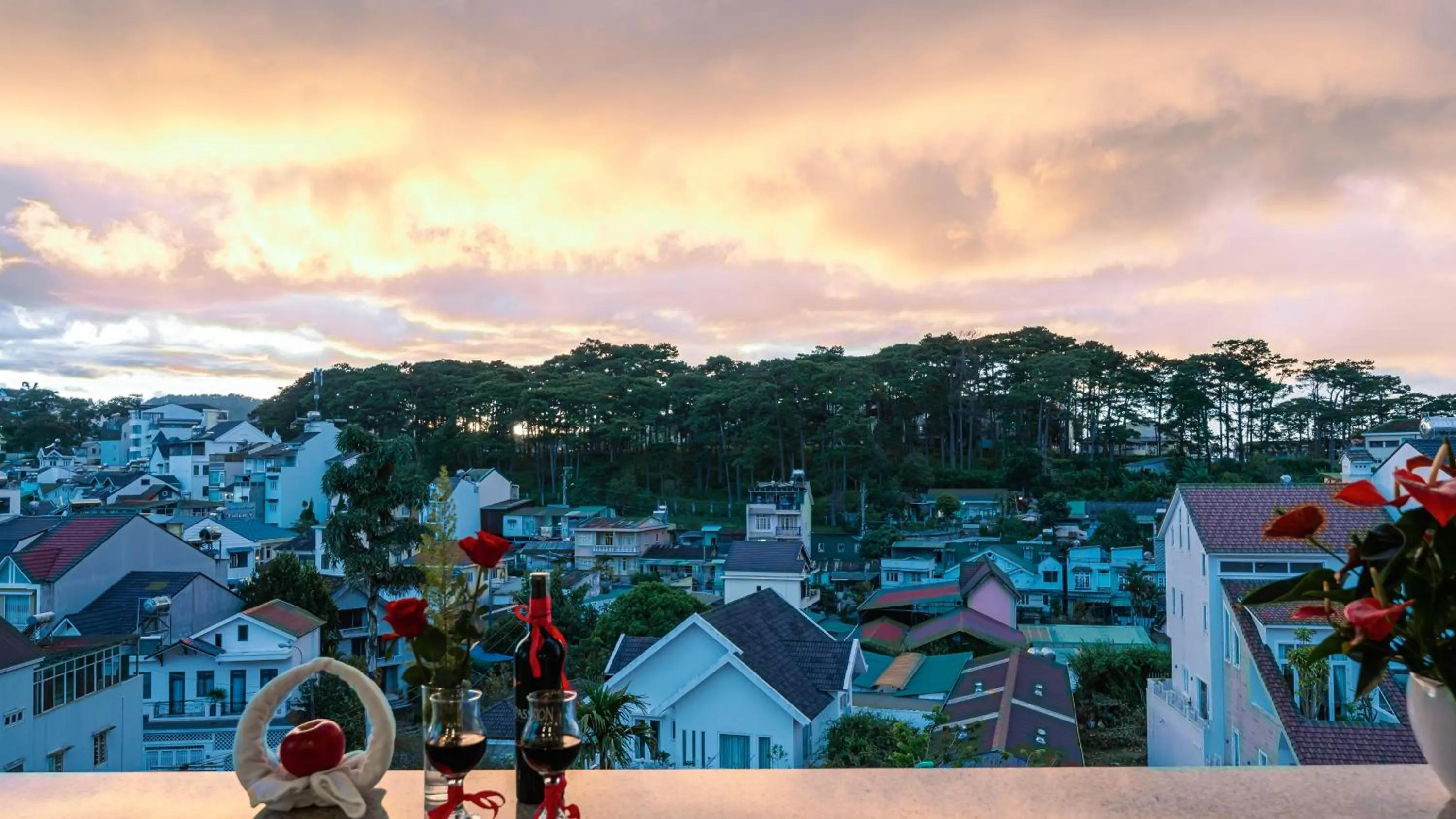 Natural landscape in Minh Chien Hotel