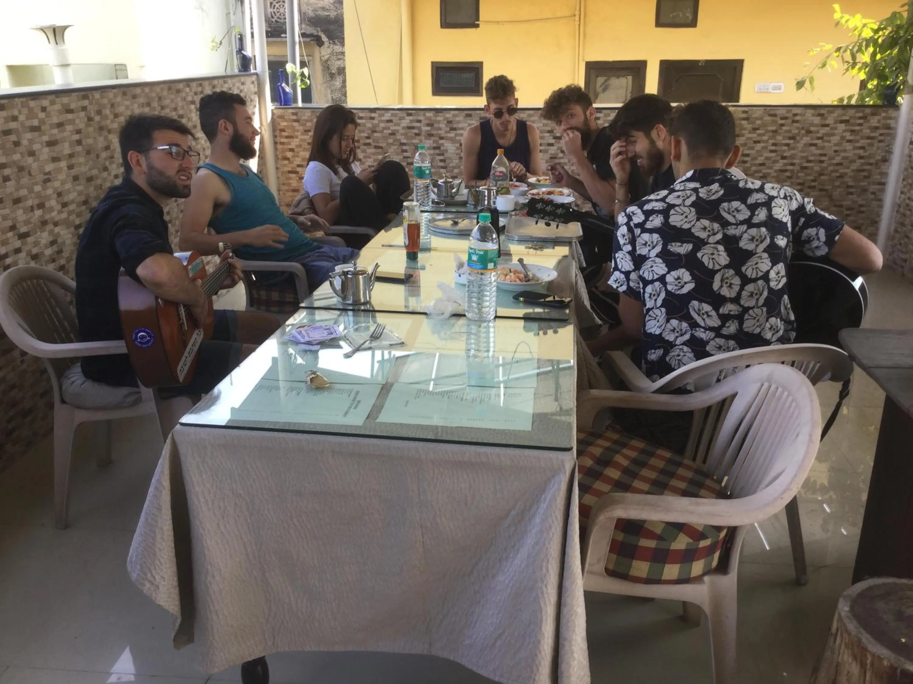 Evening entertainment in Mewar Inn