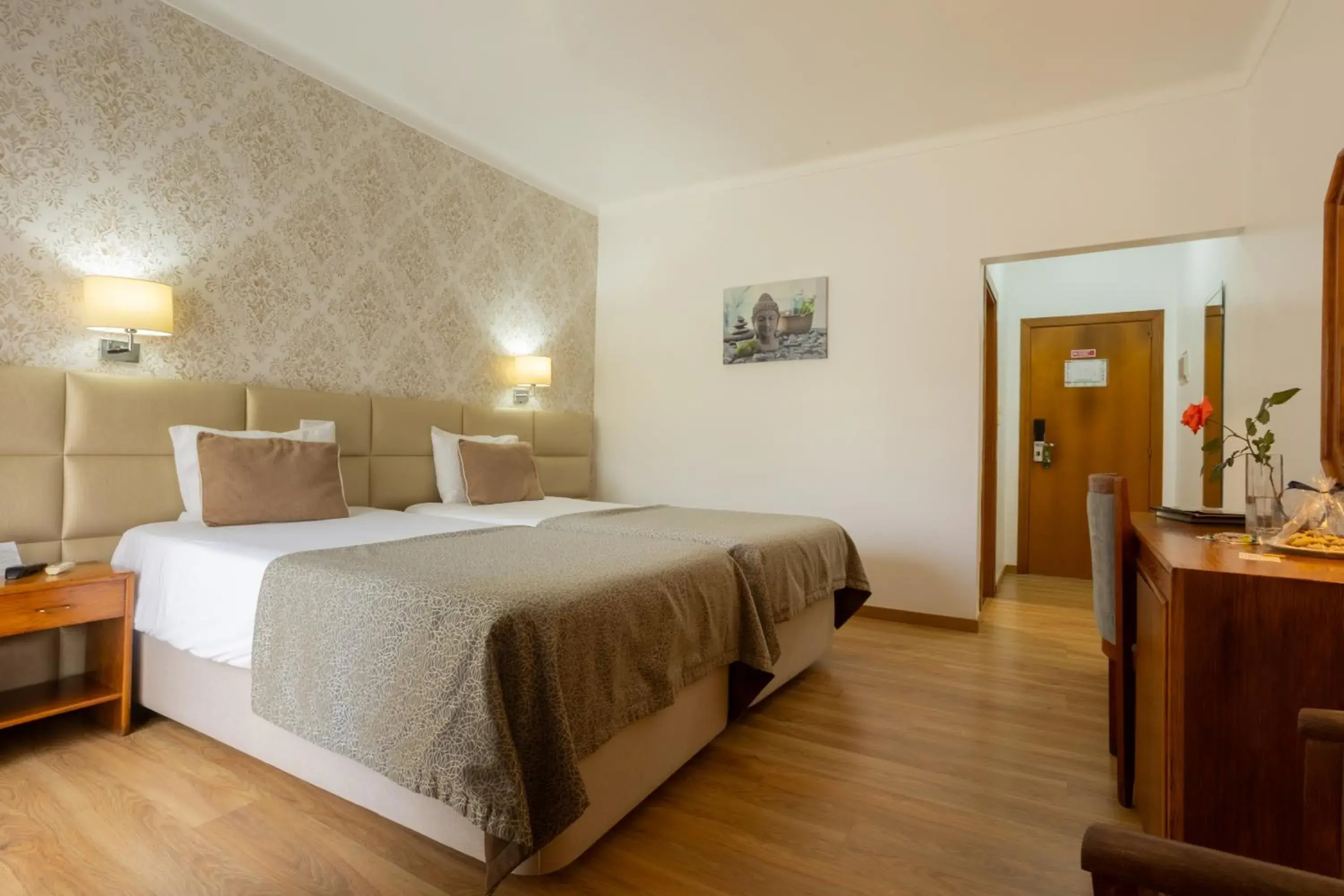 Bed in Hotel Sao Jorge Garden Bed in Hotel Sao Jorge Garden