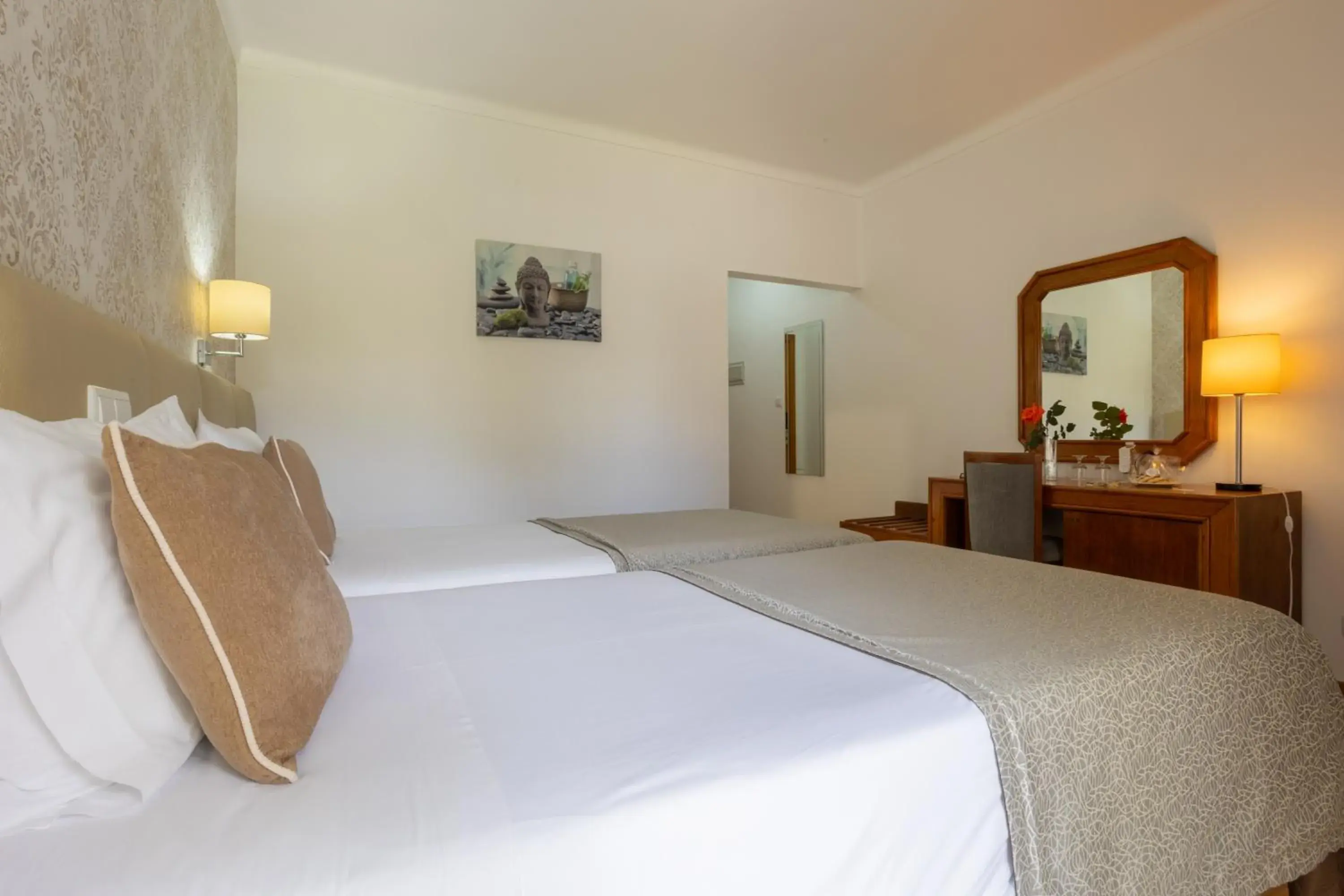 Bed in Hotel Sao Jorge Garden Bed in Hotel Sao Jorge Garden