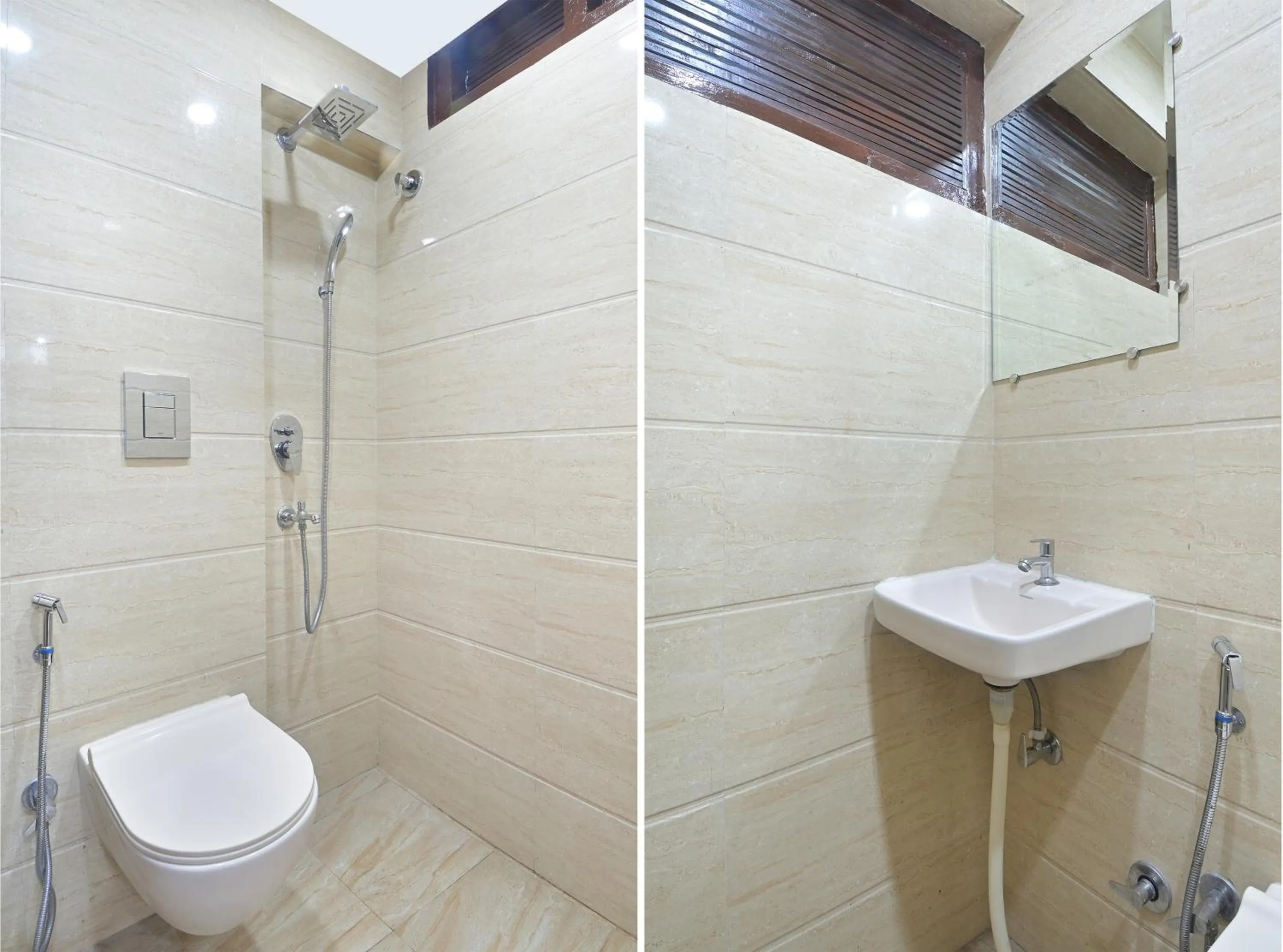 Shower in Hotel Maharani -New Delhi Railway Station - Paharganj