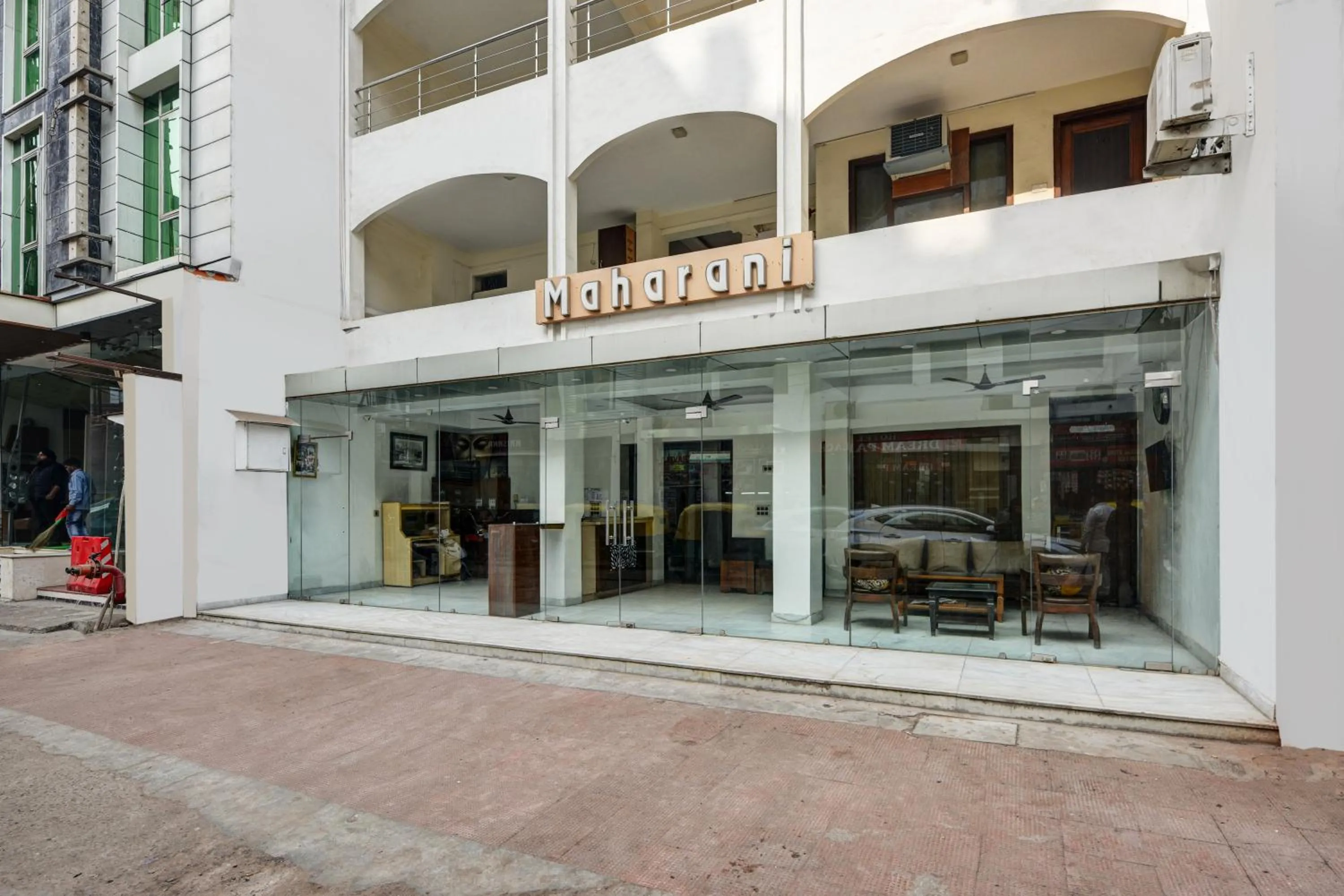 Property building in Hotel Maharani -New Delhi Railway Station - Paharganj