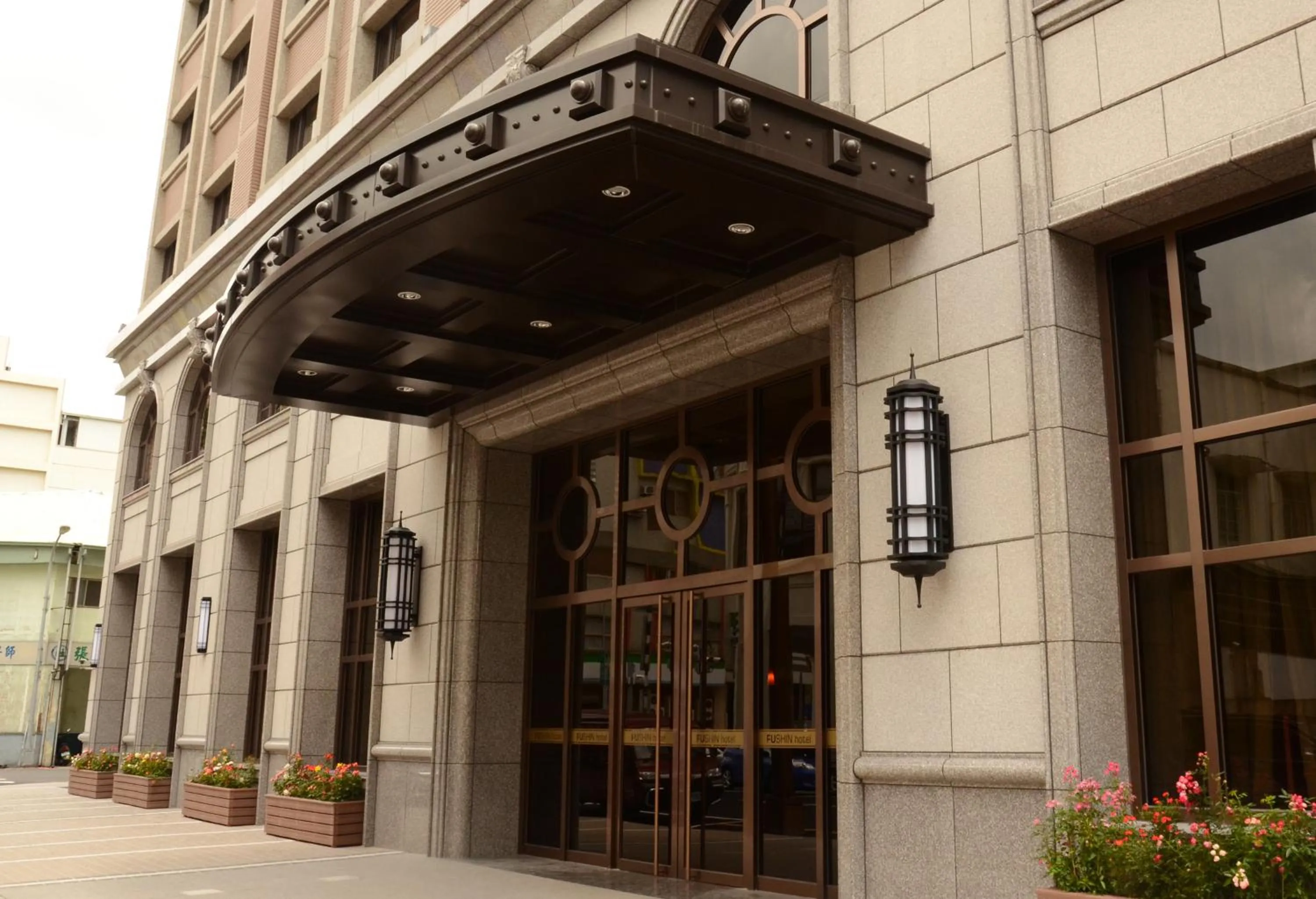 Facade/entrance in Fushin Hotel Taichung