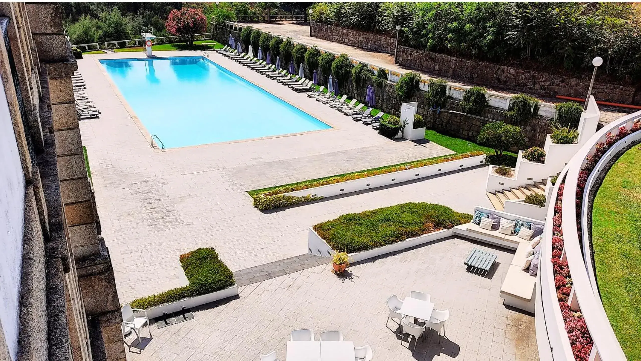 Swimming pool in Grande Hotel das Caldas da Felgueira Swimming pool in Grande Hotel das Caldas da Felgueira