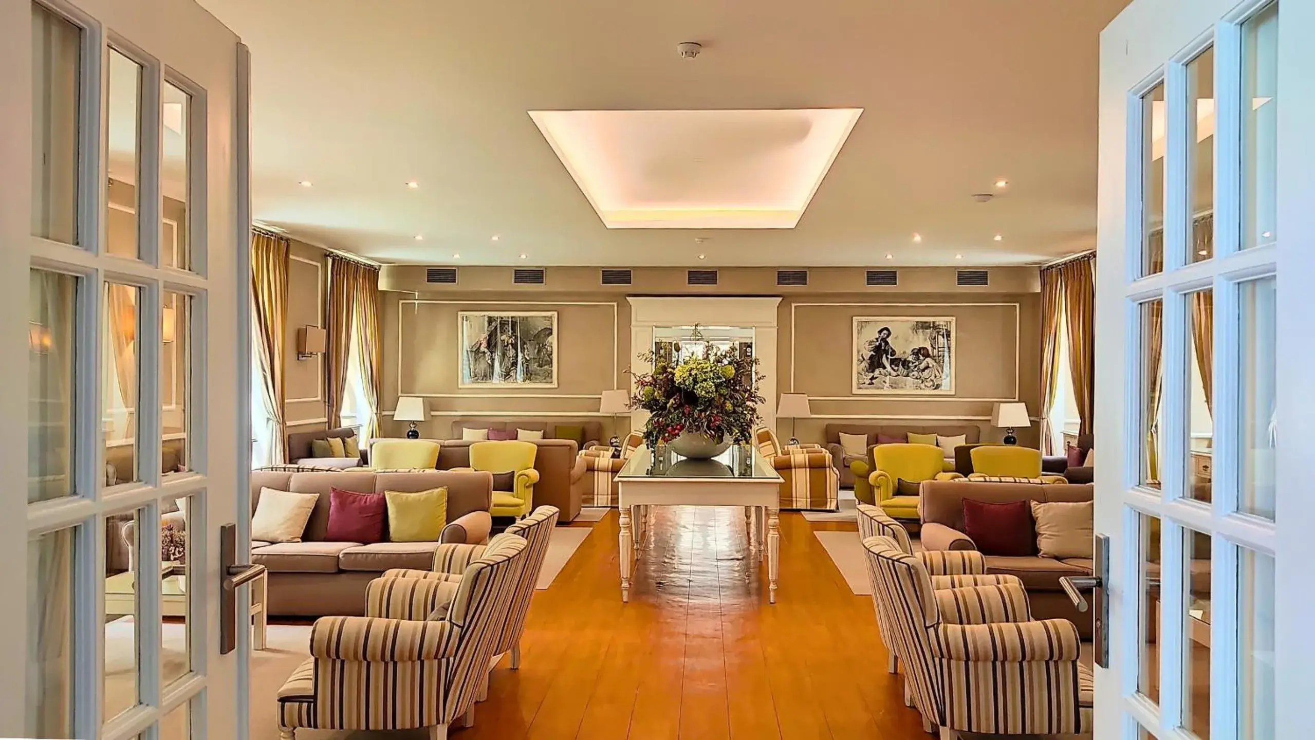 Living room in Grande Hotel das Caldas da Felgueira Living room in Grande Hotel das Caldas da Felgueira