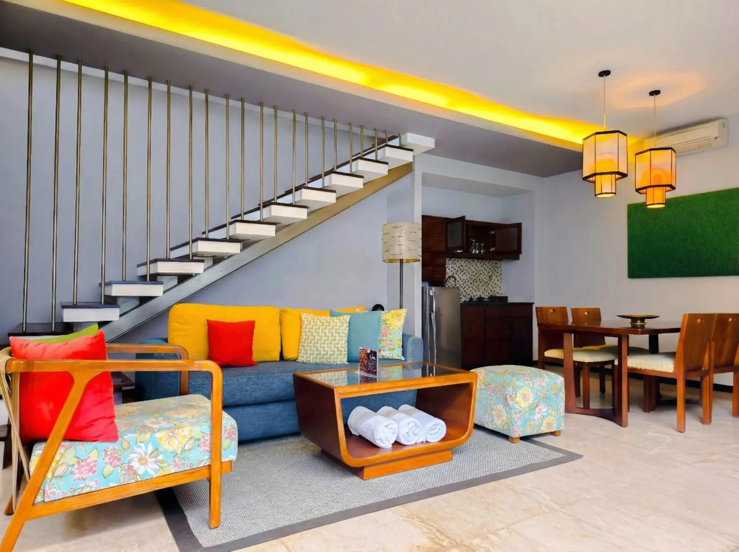 Living room in Seminyak Icon - by Karaniya Experience - CHSE certified Living room in Seminyak Icon - by Karaniya Experience - CHSE certified