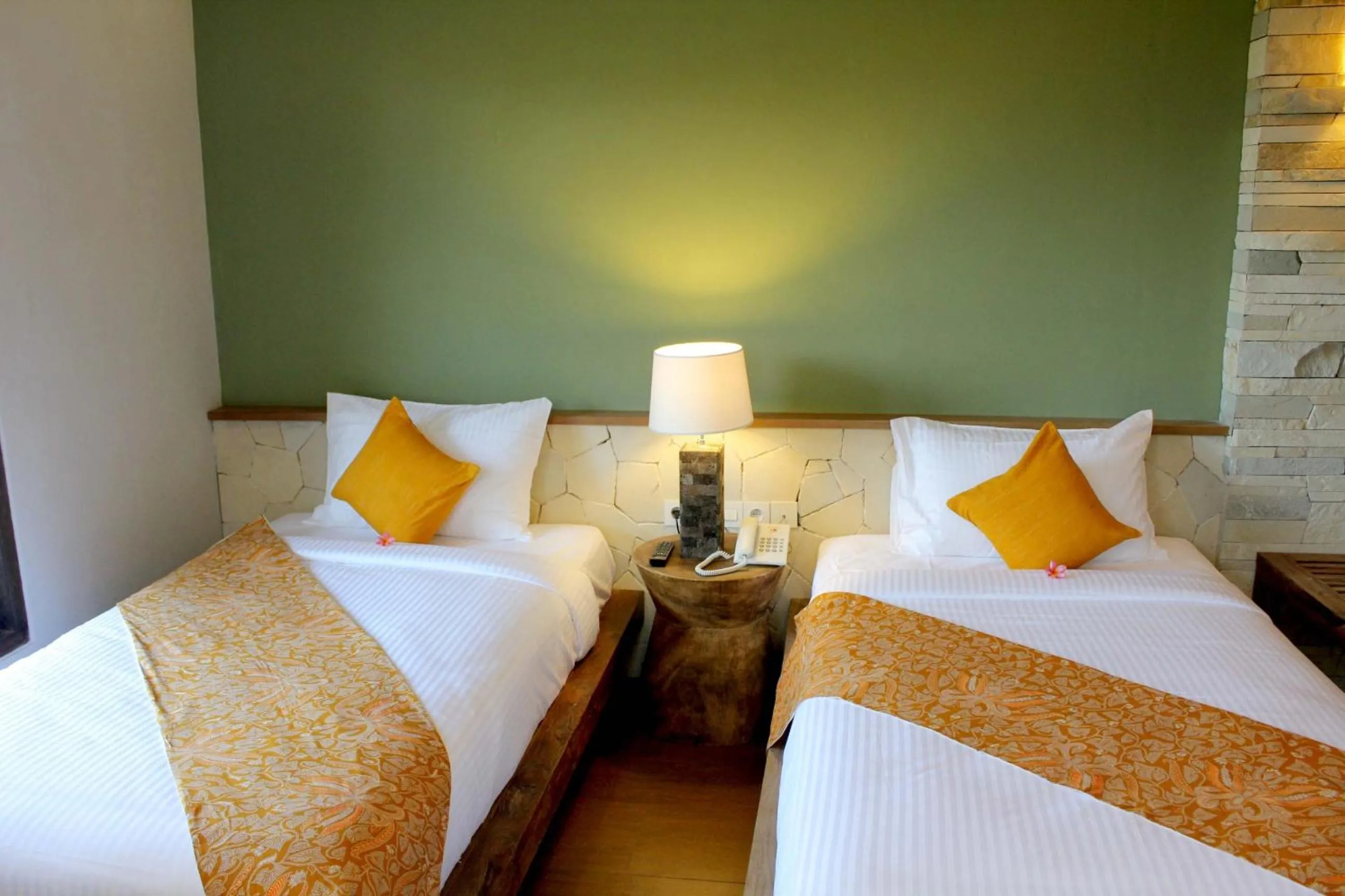 Bed in Rumah Batu Boutique Hotel
