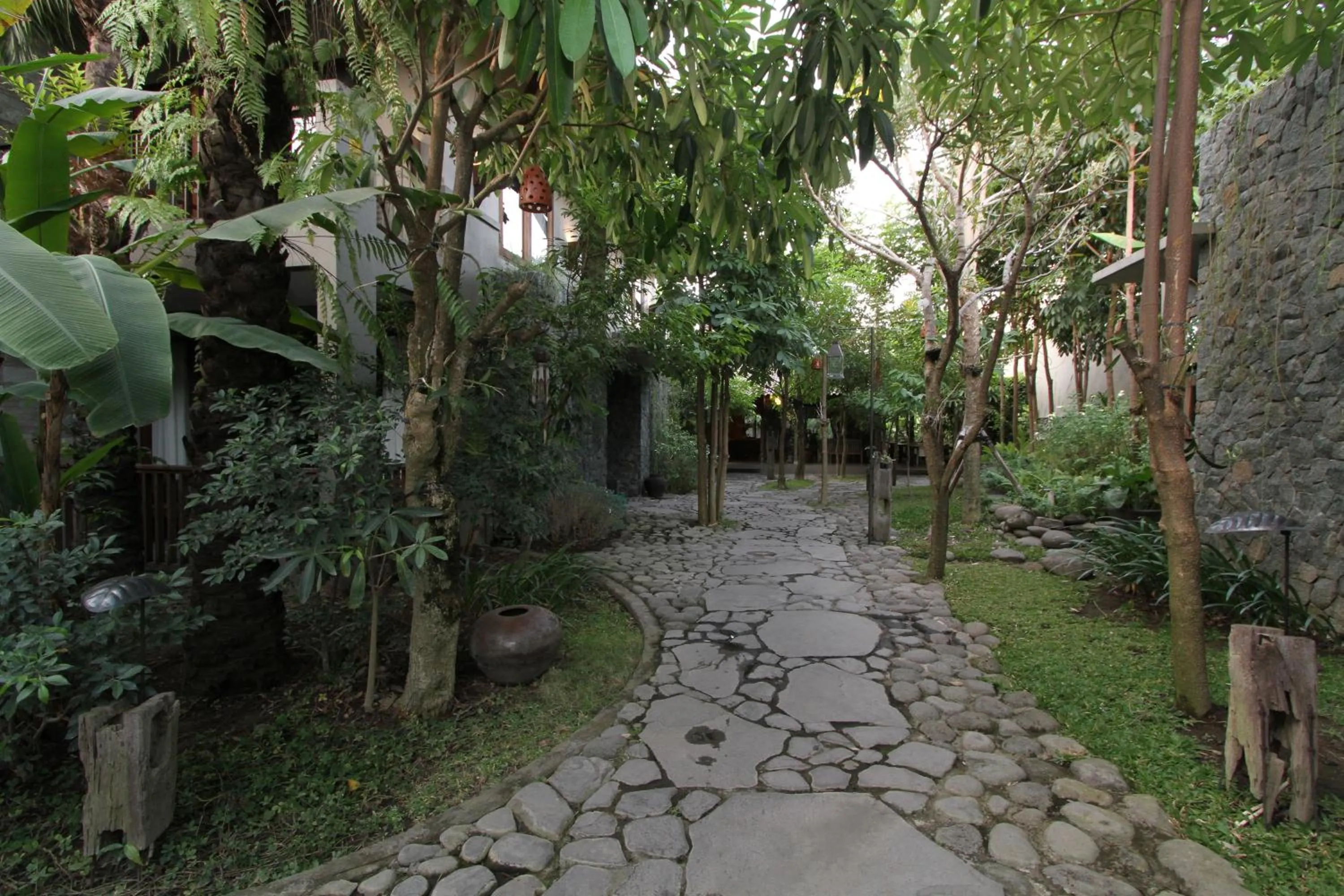 Facade/entrance in Rumah Batu Boutique Hotel