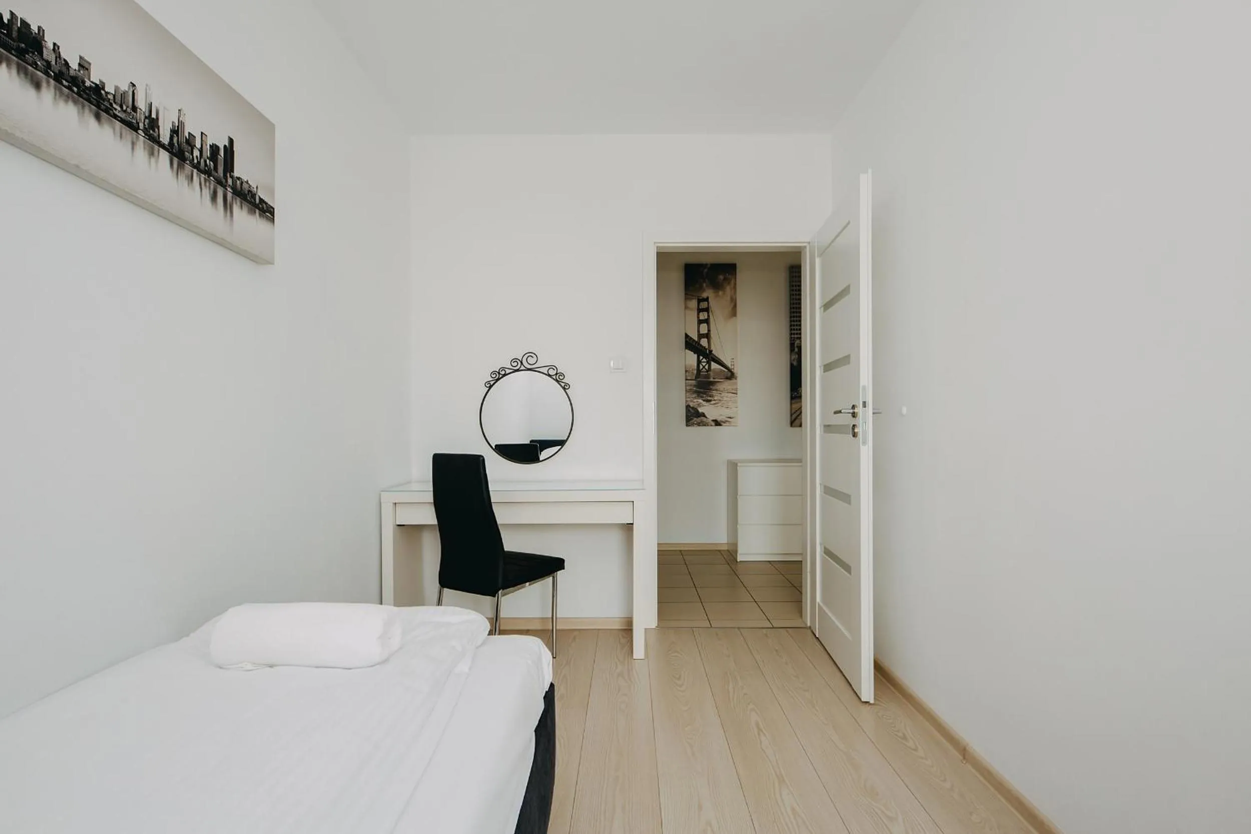 Bedroom, Bed in ShortStayPoland Krakowska (B65)