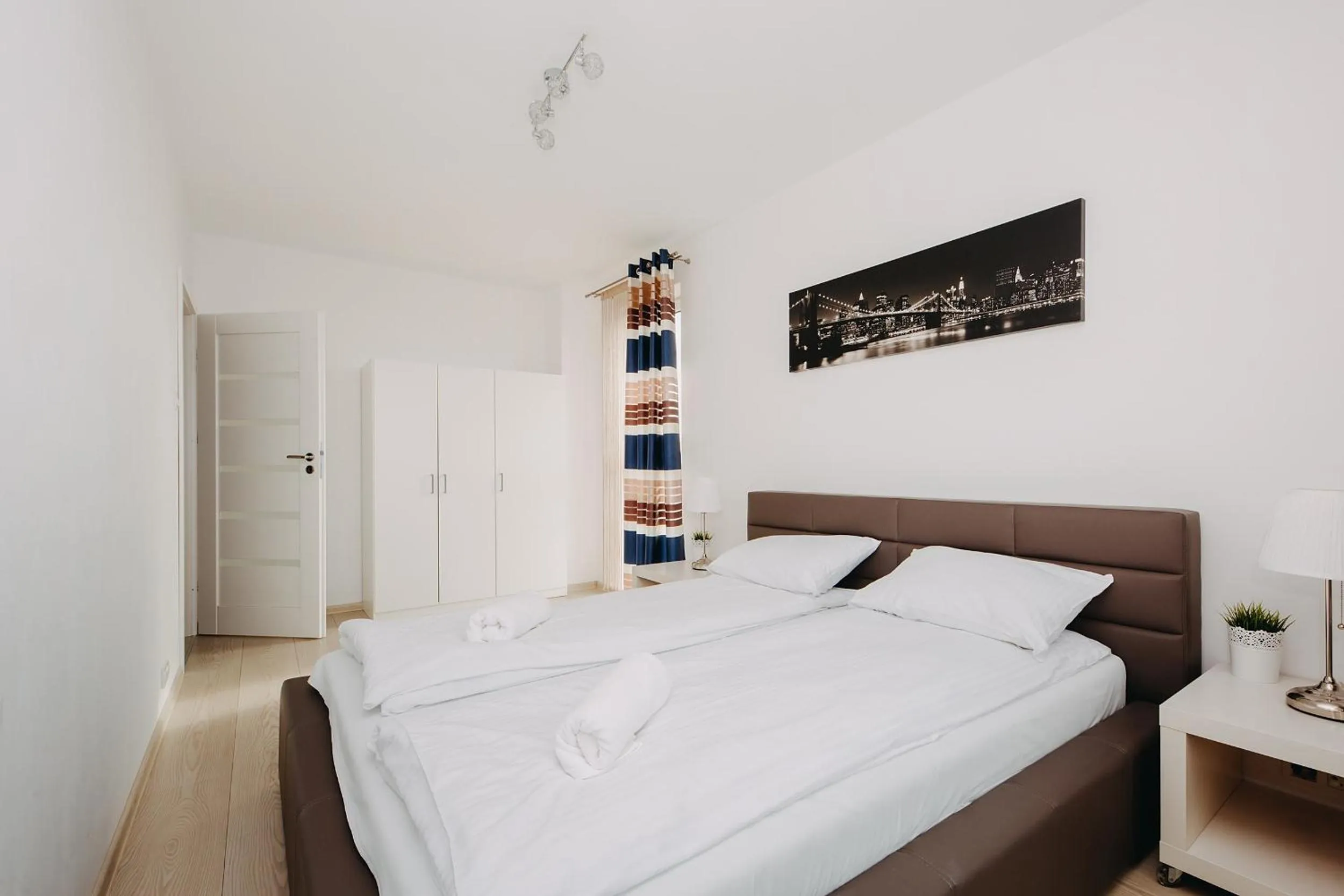 Bed in ShortStayPoland Krakowska (B65)