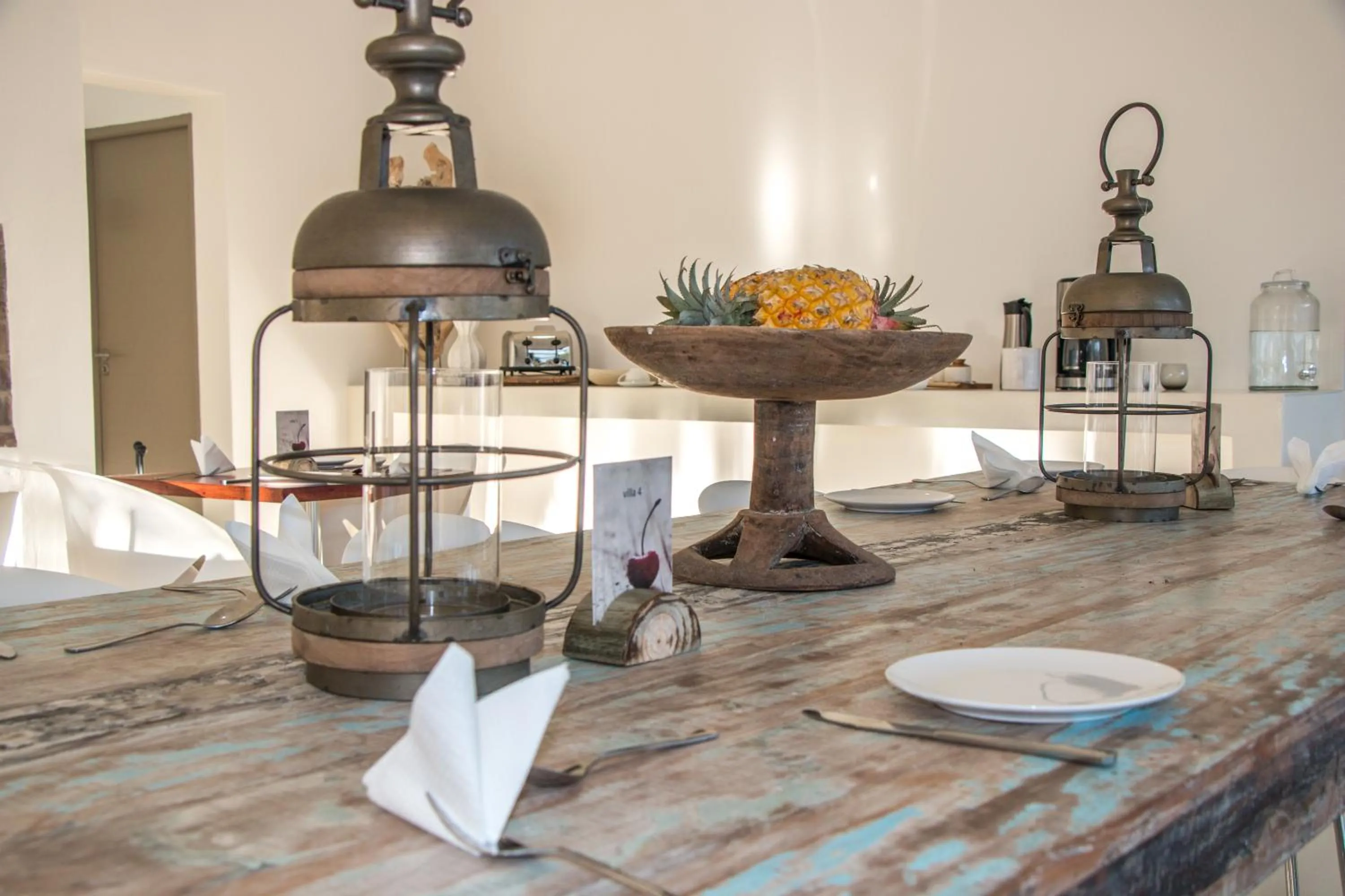 Dining area in Karoo Retreat- Self Catering Villas and Guest House