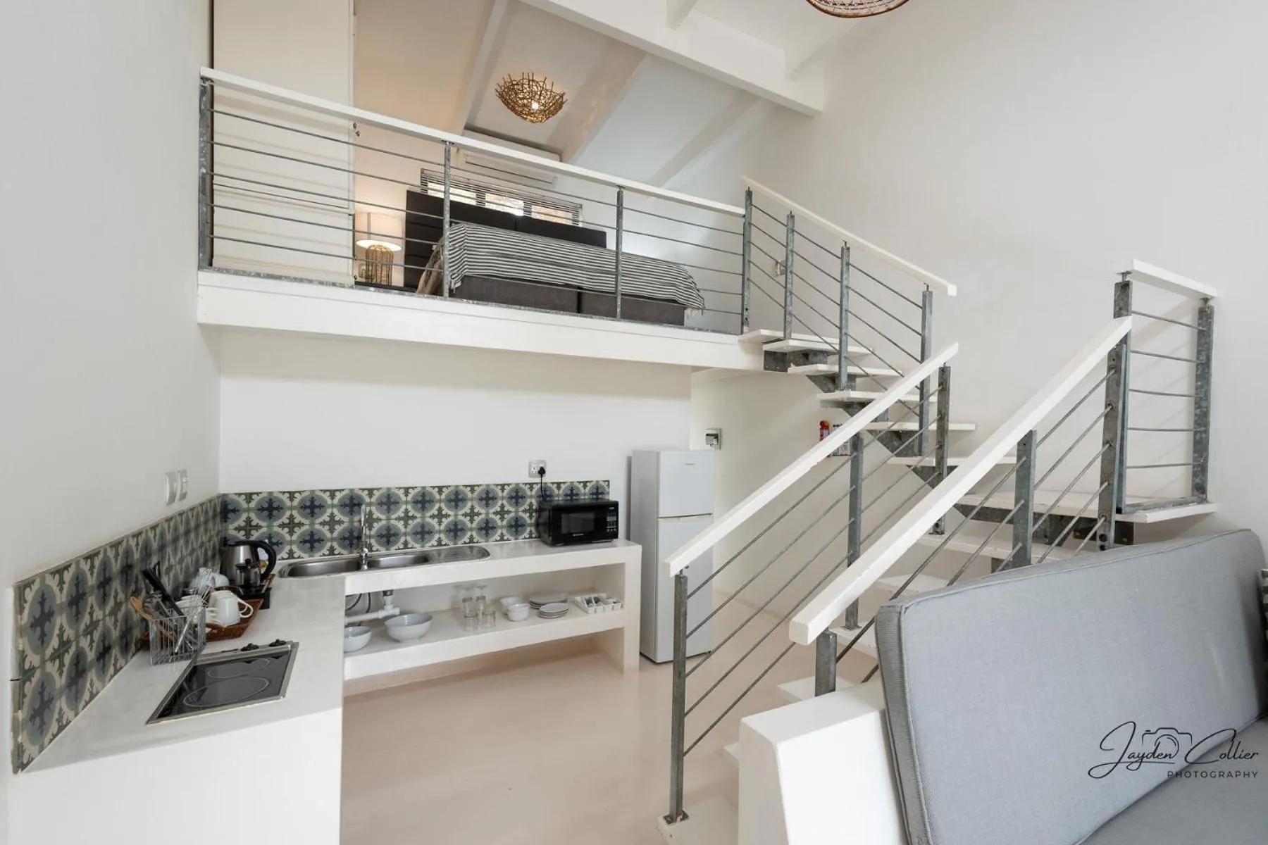 Kitchen or kitchenette in Karoo Retreat- Self Catering Villas and Guest House