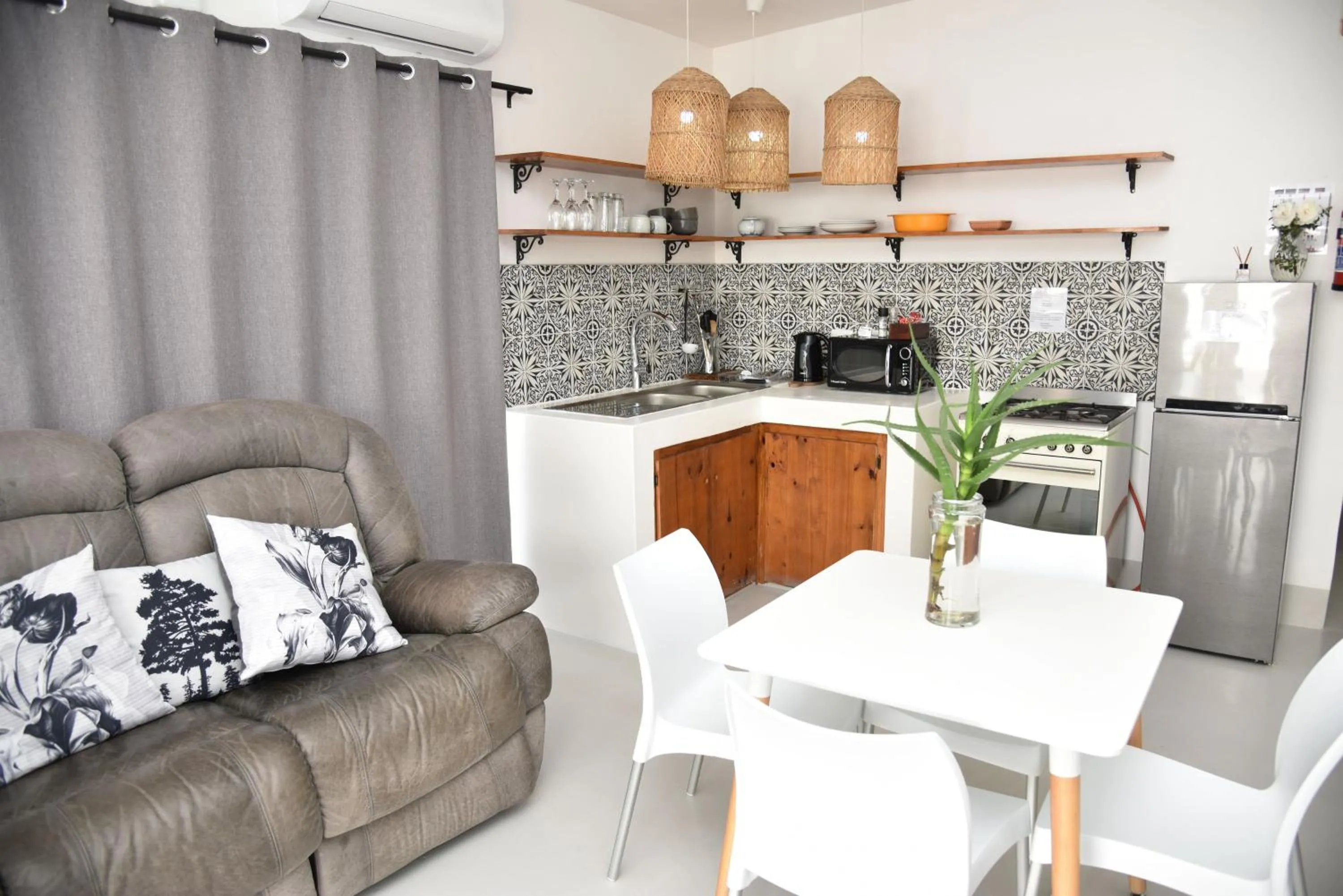 Living room in Karoo Retreat- Self Catering Villas and Guest House