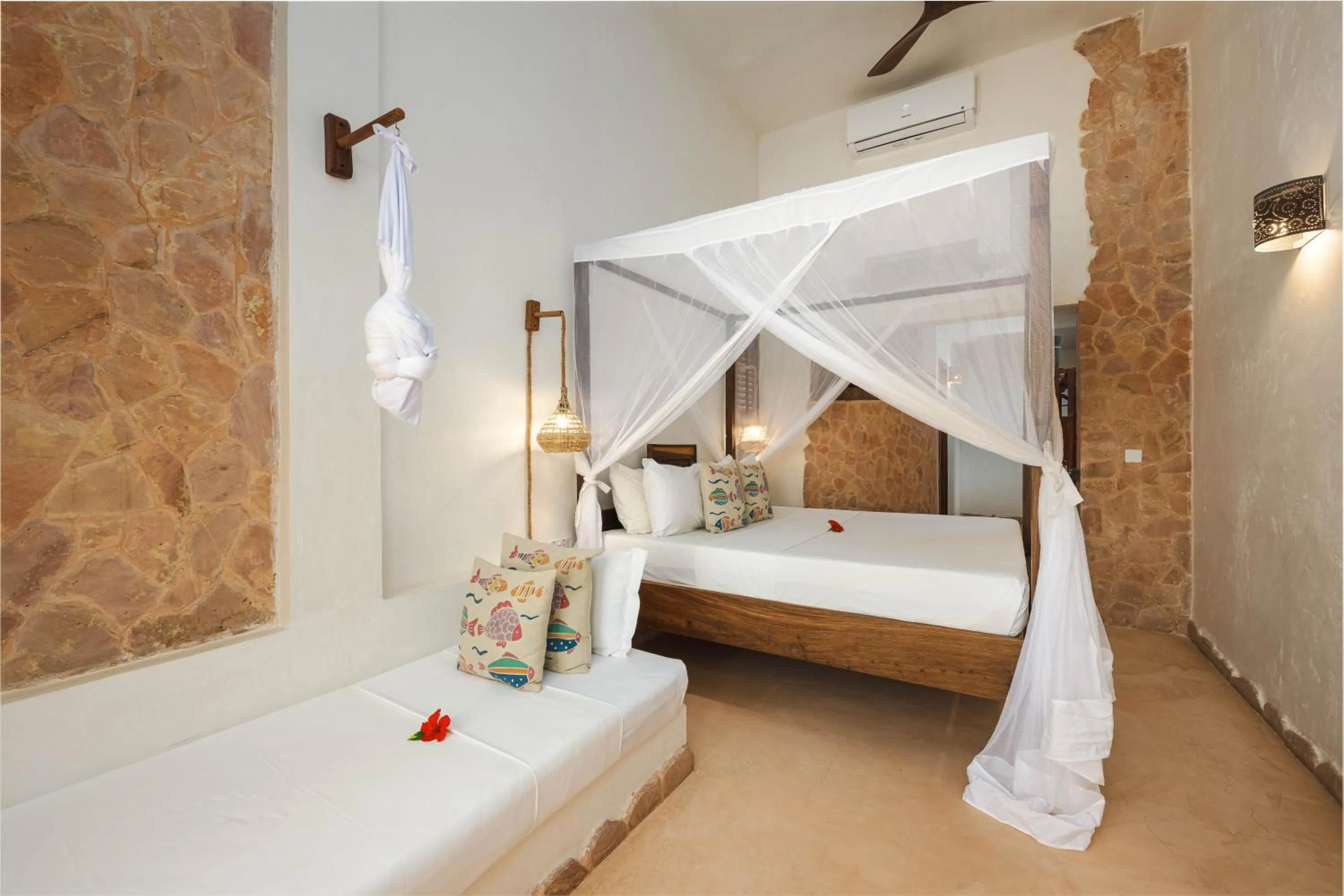 Bedroom, Bed in Mvuvi Boutique Resort