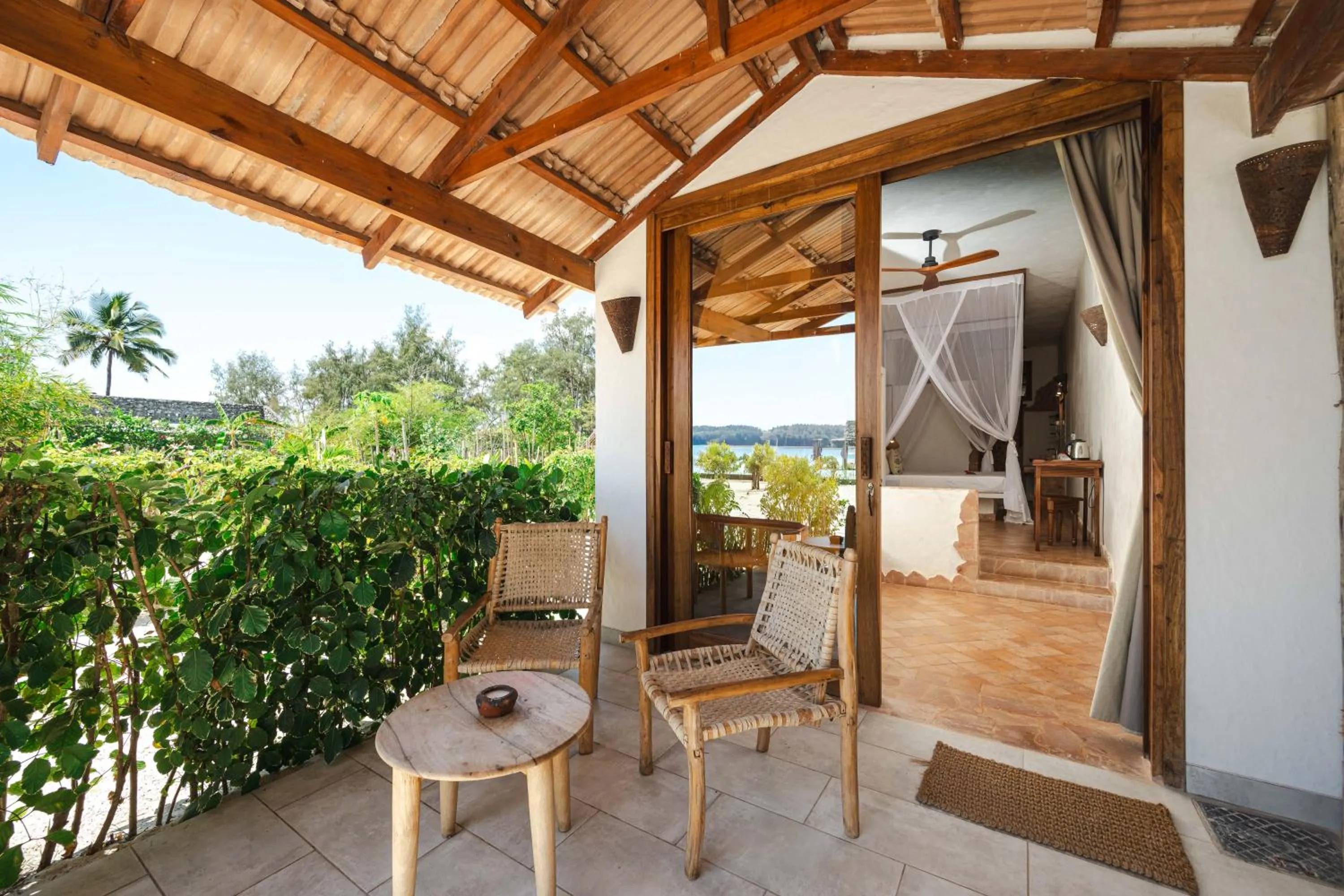 Patio in Mvuvi Boutique Resort